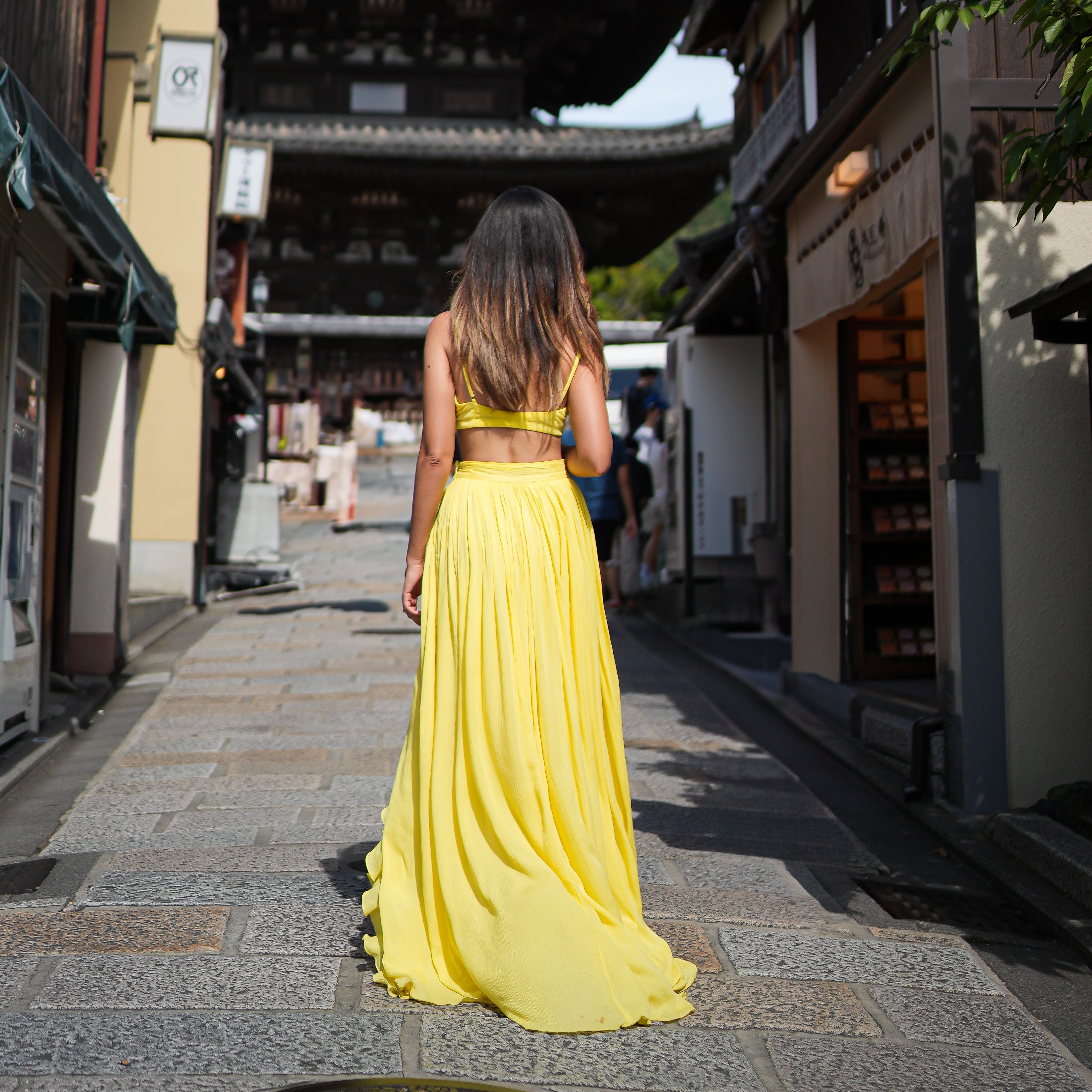 Aakriti Rana In Kyoto Yellow 2-Piece Set