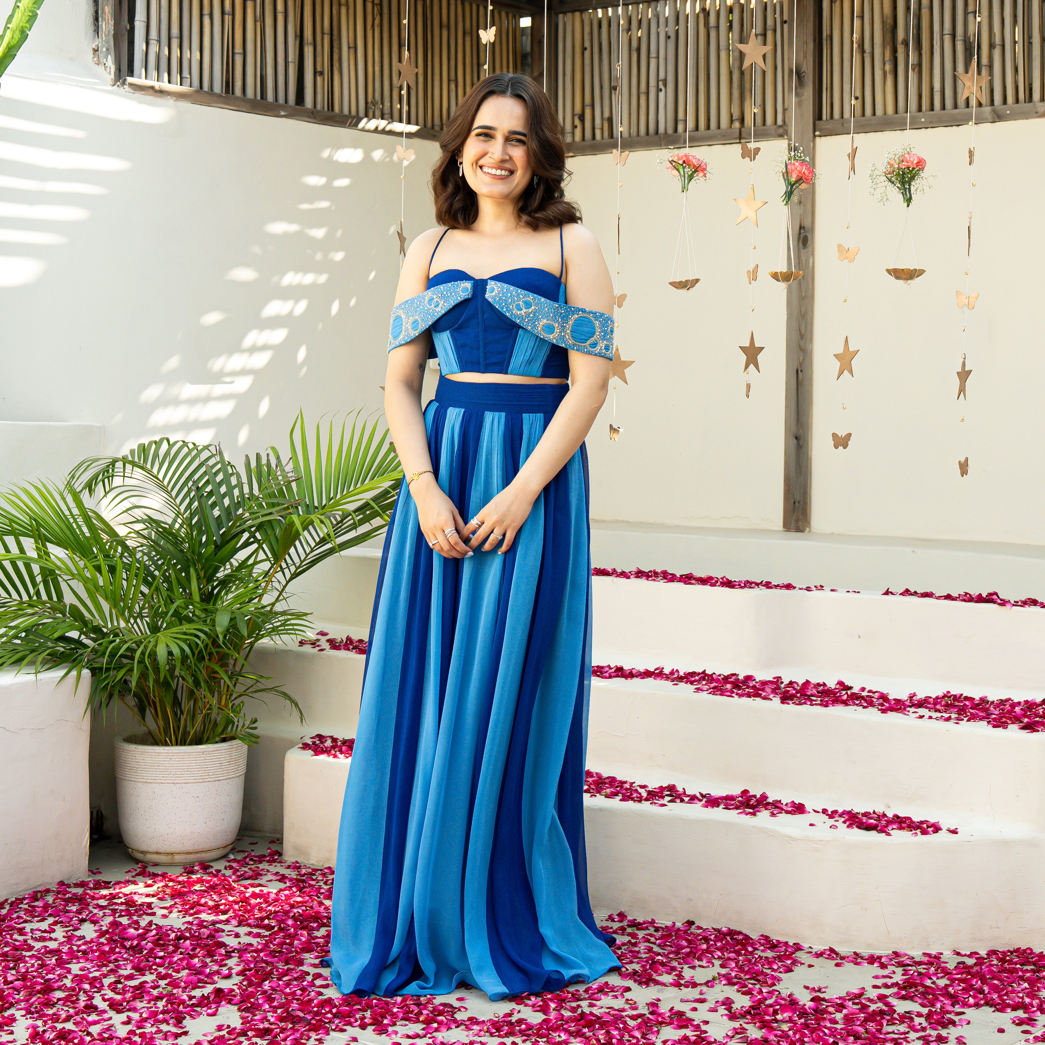 Indigo Prism Co-ord Set