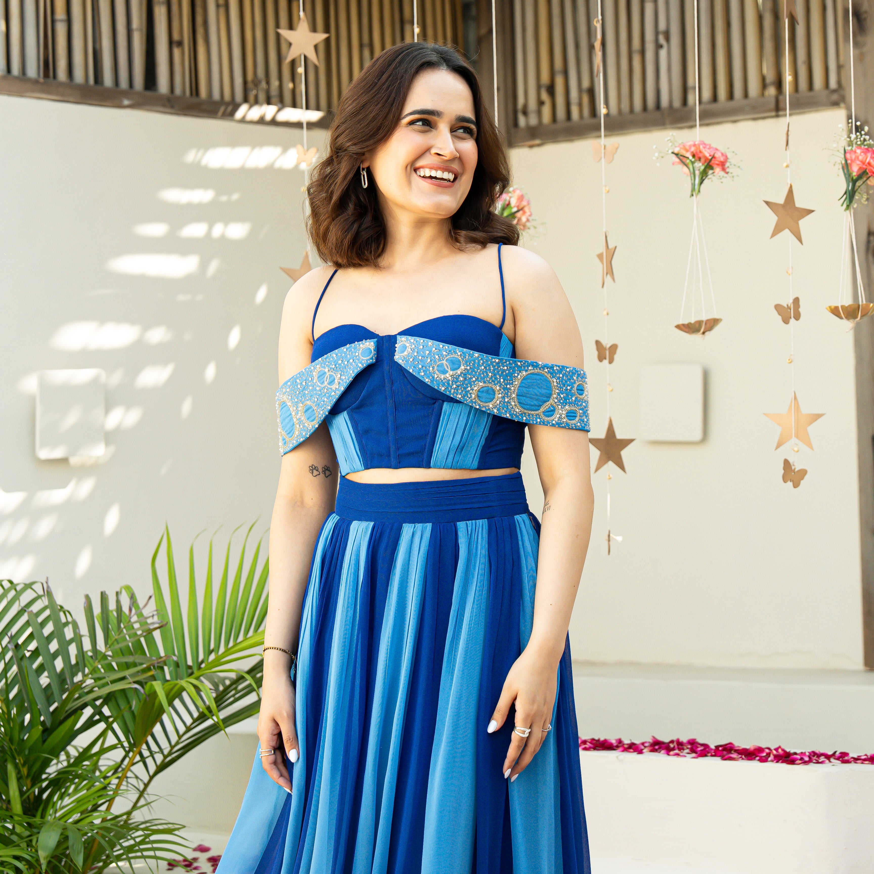 Indigo Prism Co-ord Set