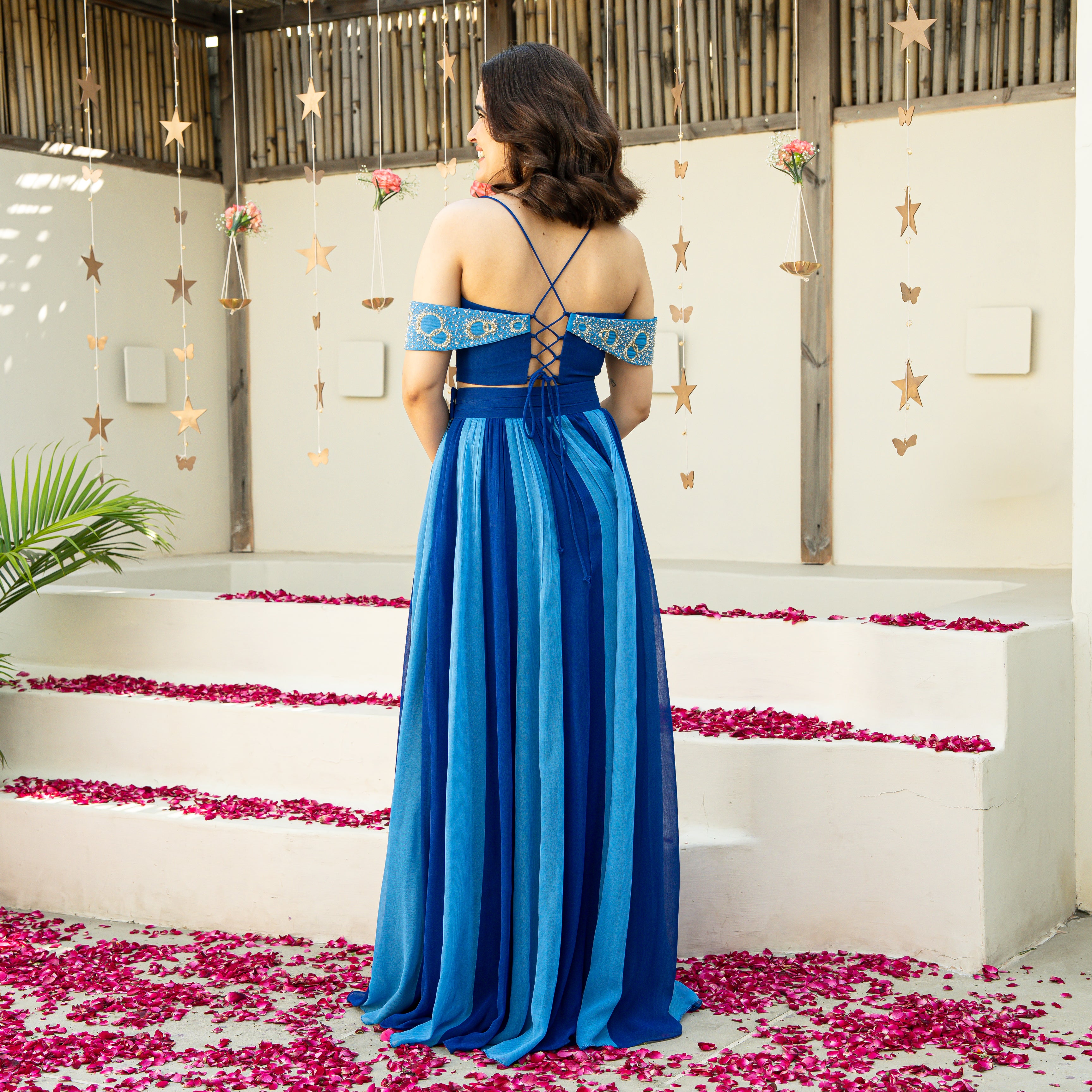 Indigo Prism Co-ord Set