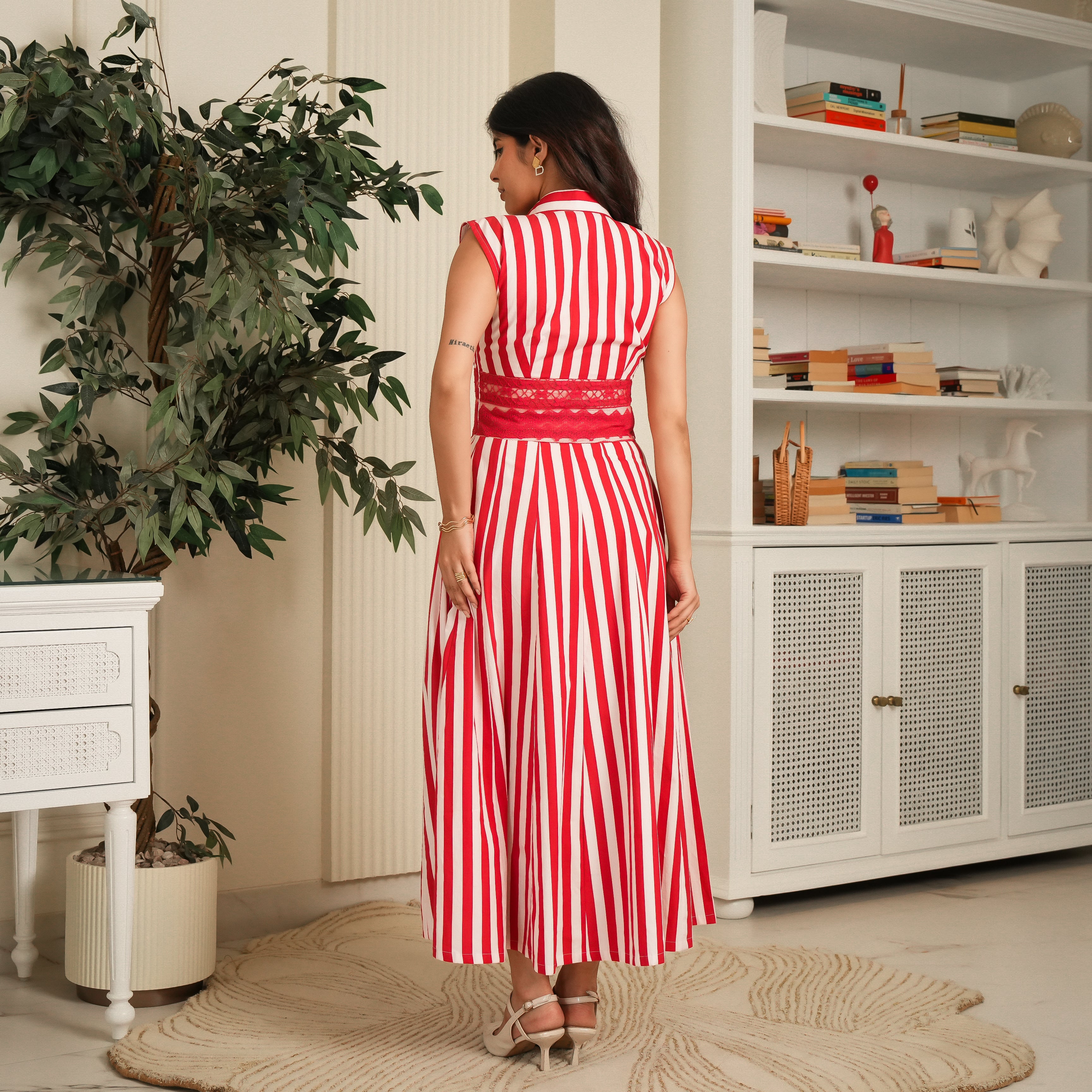 Riviera Flow Midi Dress