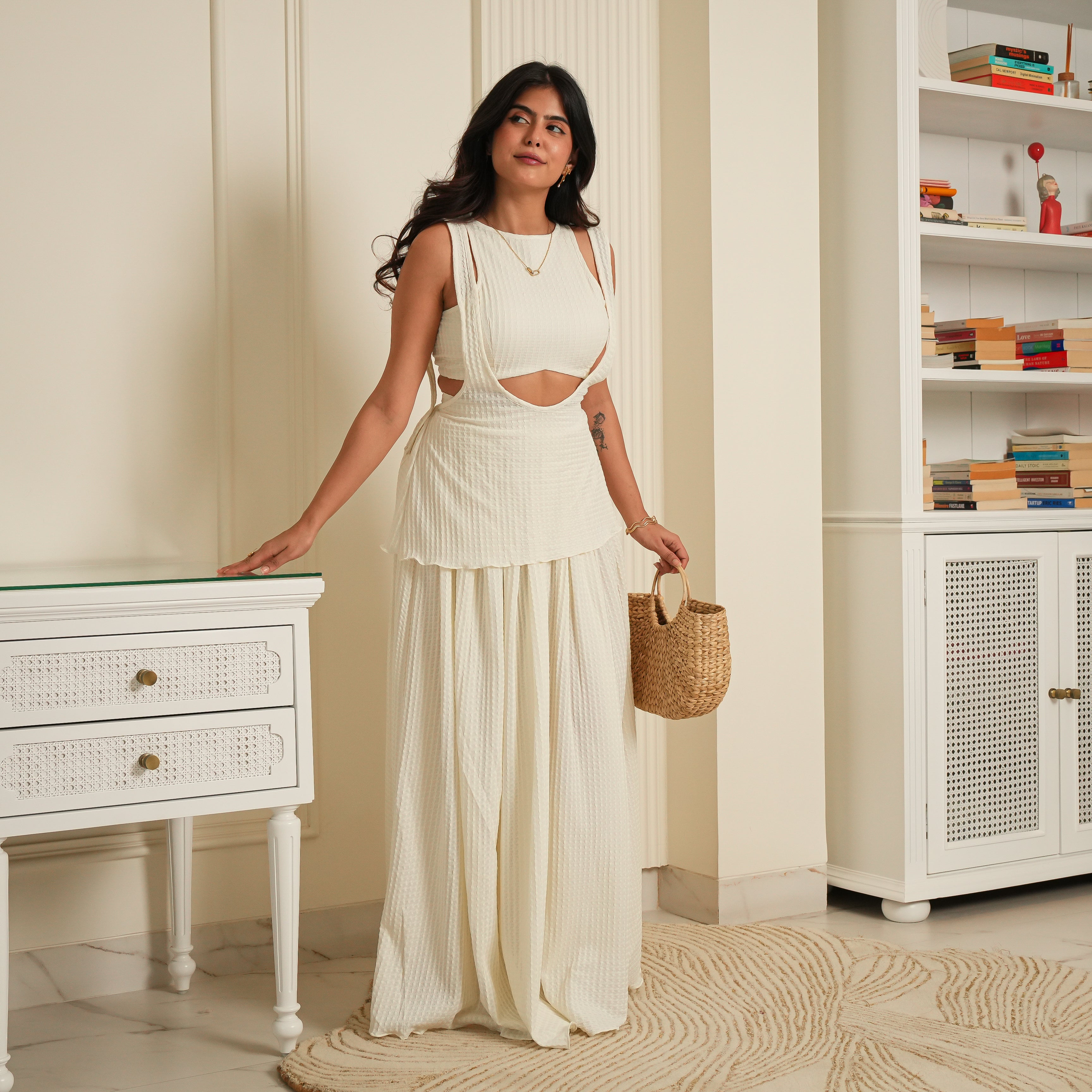 Wrapped Feather Co-ord Set