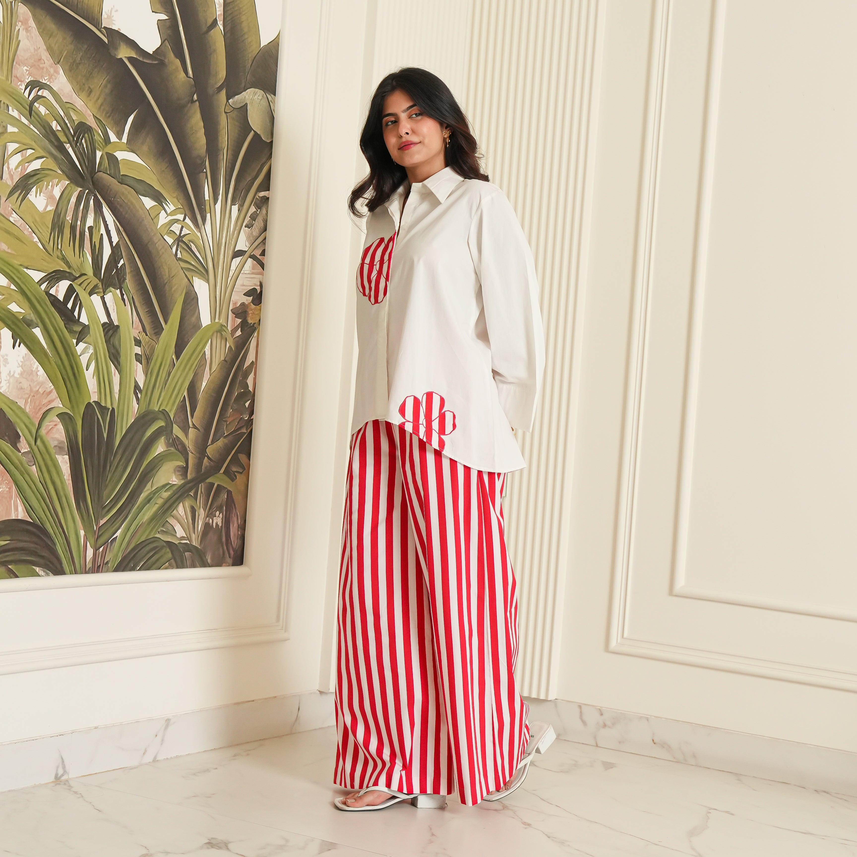 Cherry Stripe Co-ord Set