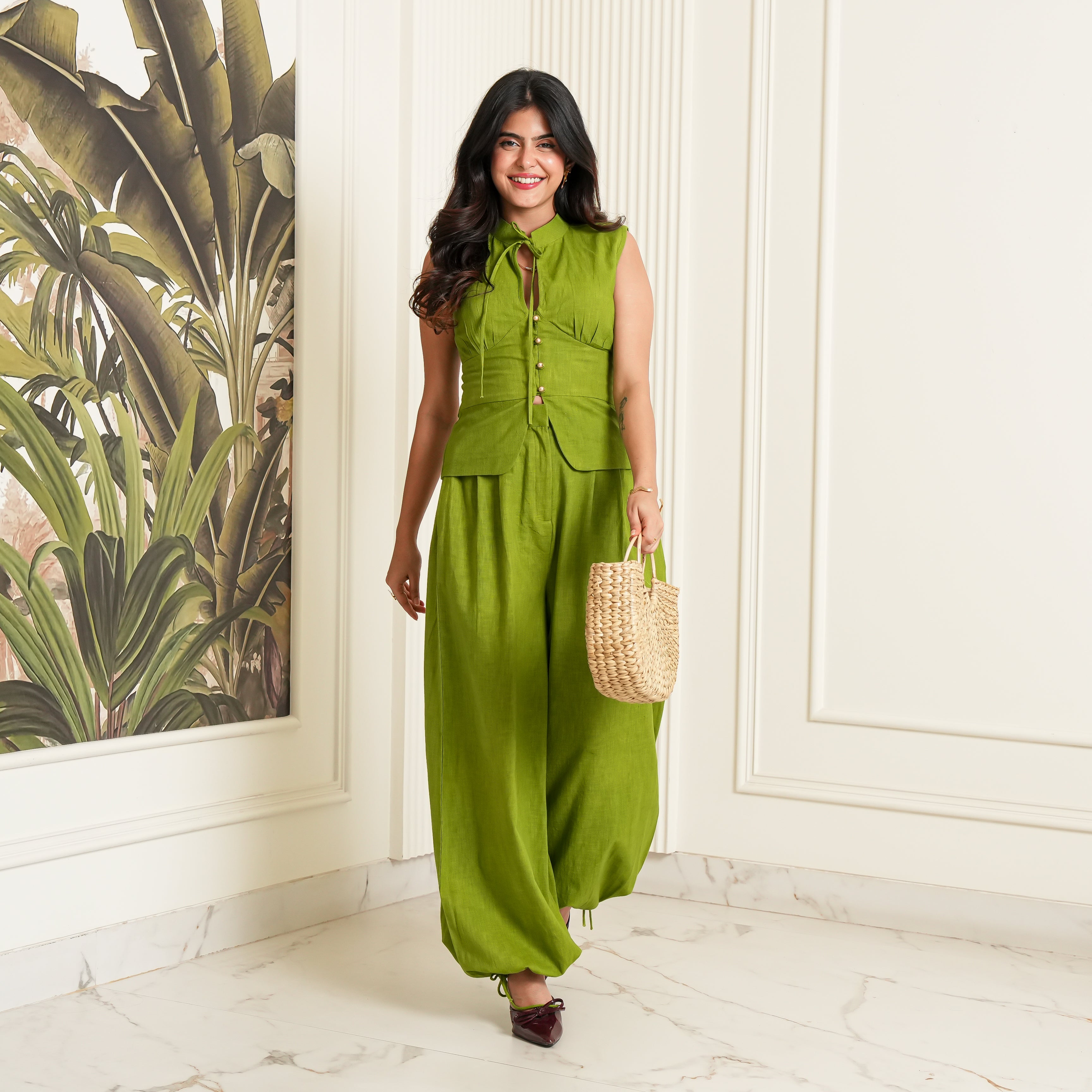 Verdant Charm Co-ord Set