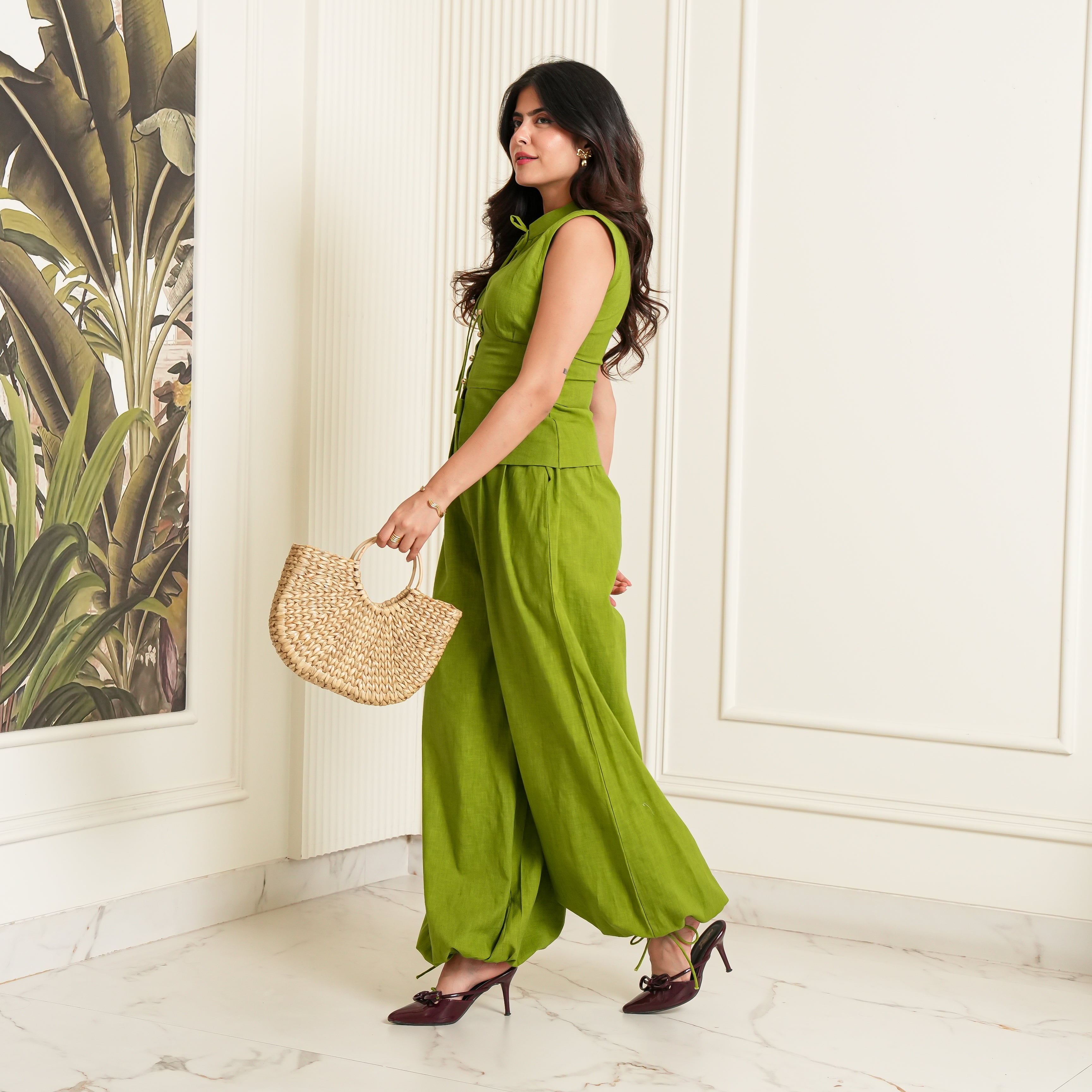 Verdant Charm Co-ord Set