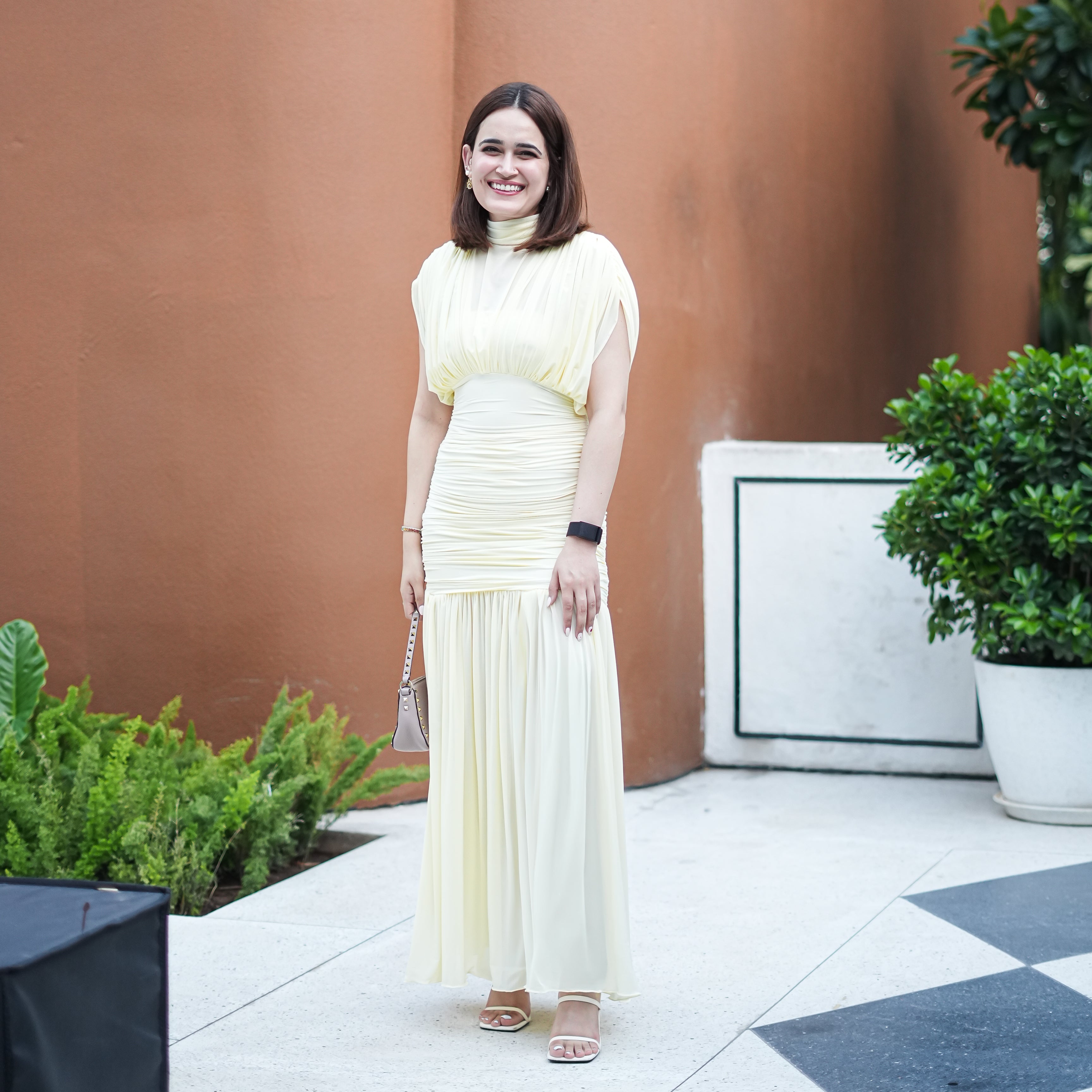 Timeless Bloom Butter Yellow Dress