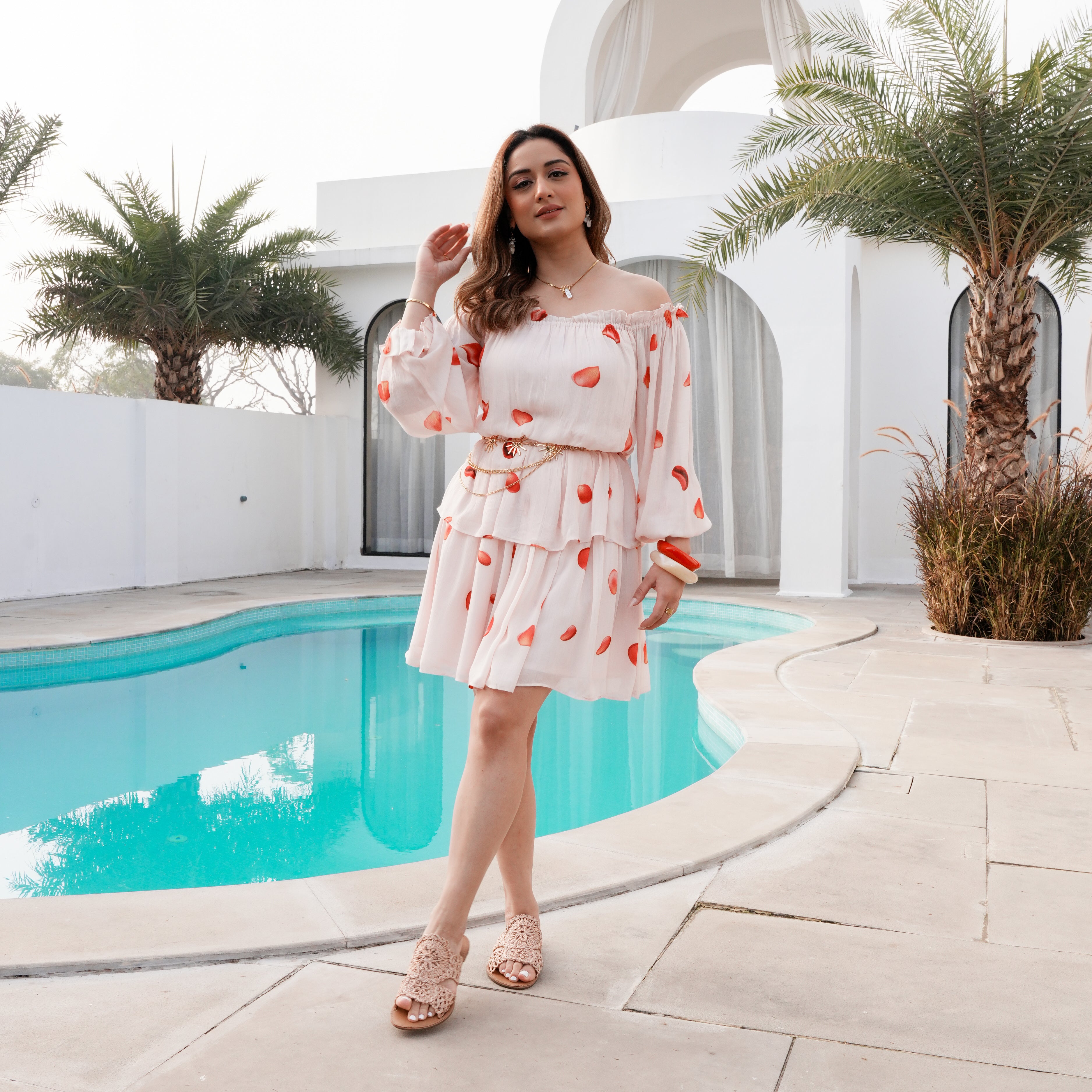 Taffy Pink Short Dress
