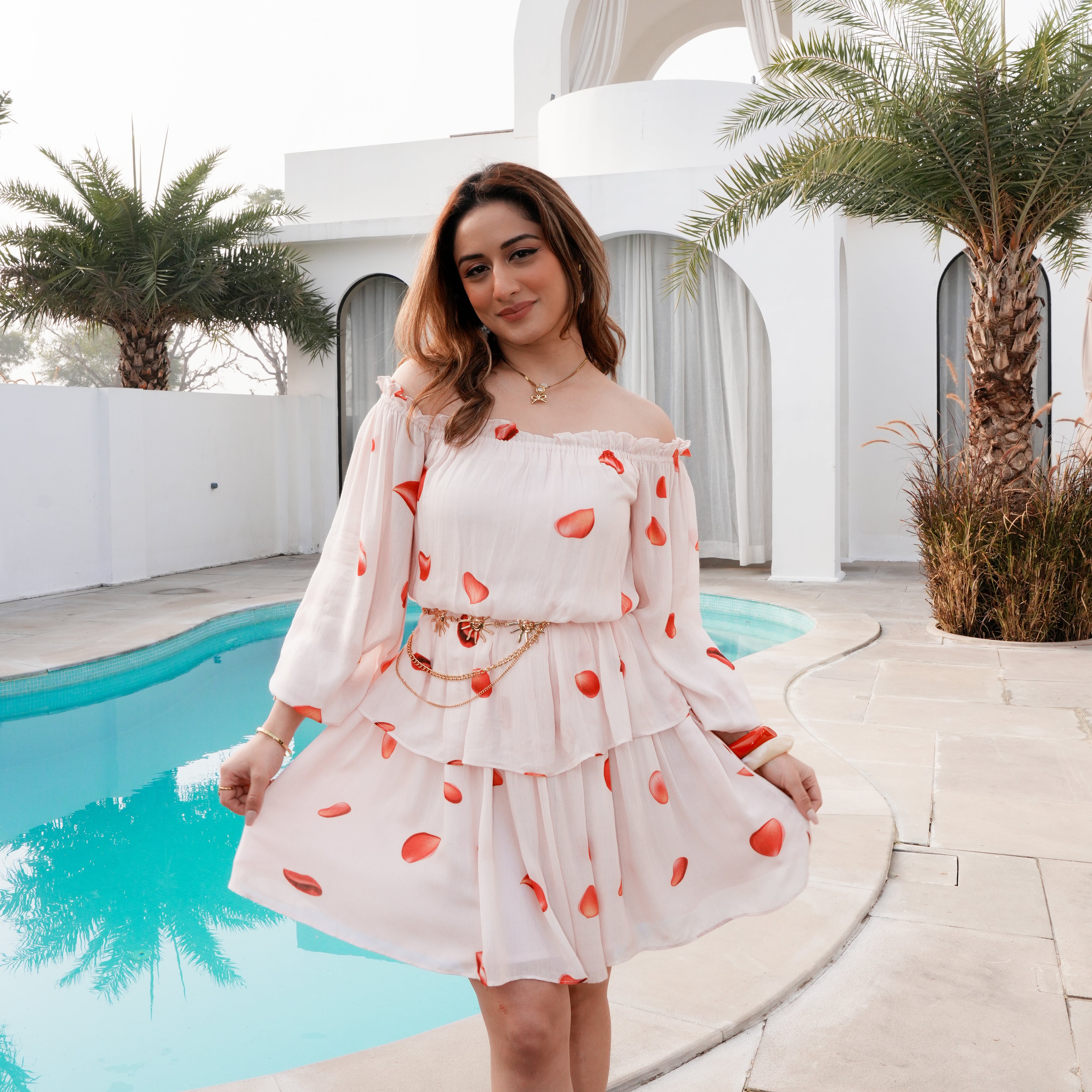 Taffy Pink Short Dress