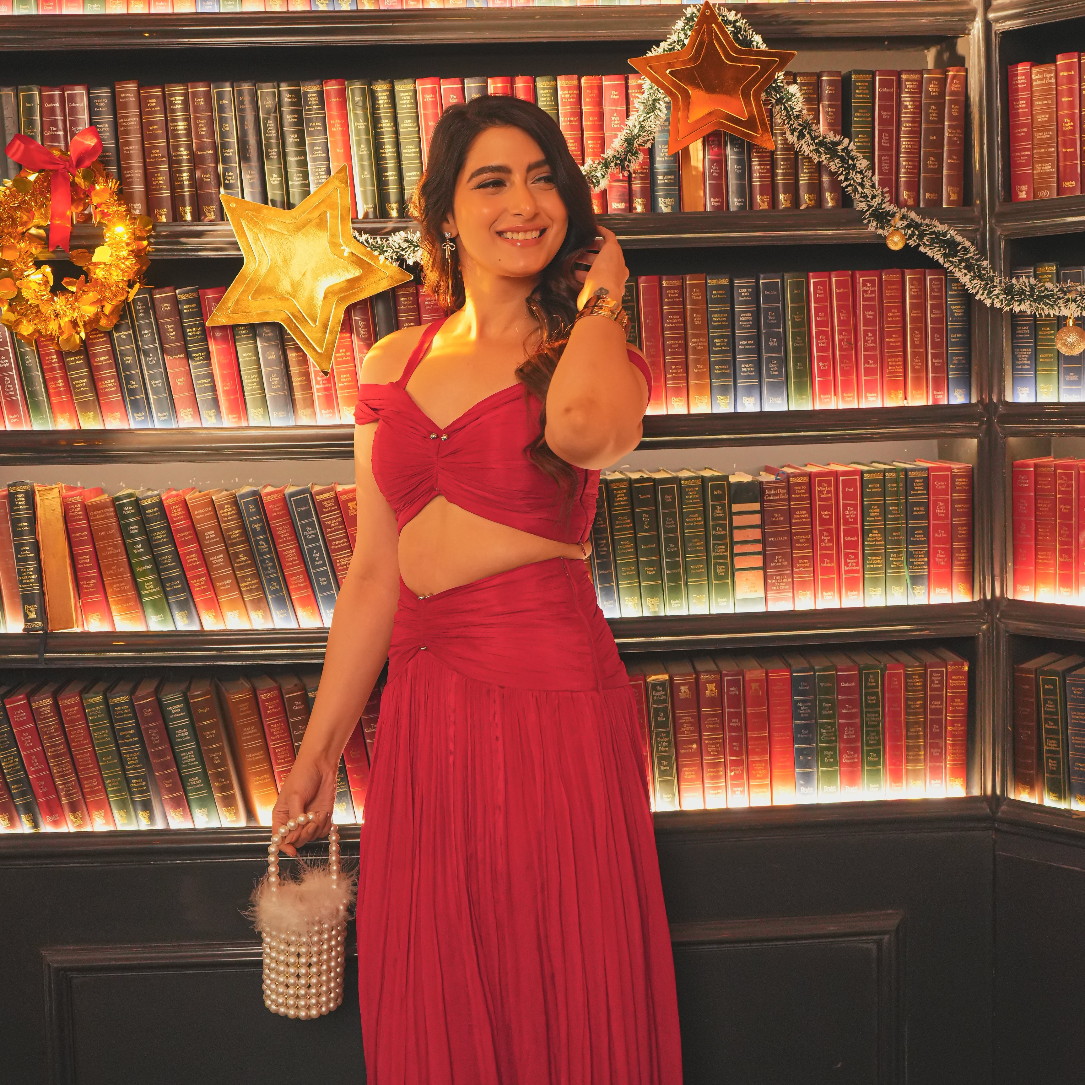 Carmine Rhythm Co-ord Set