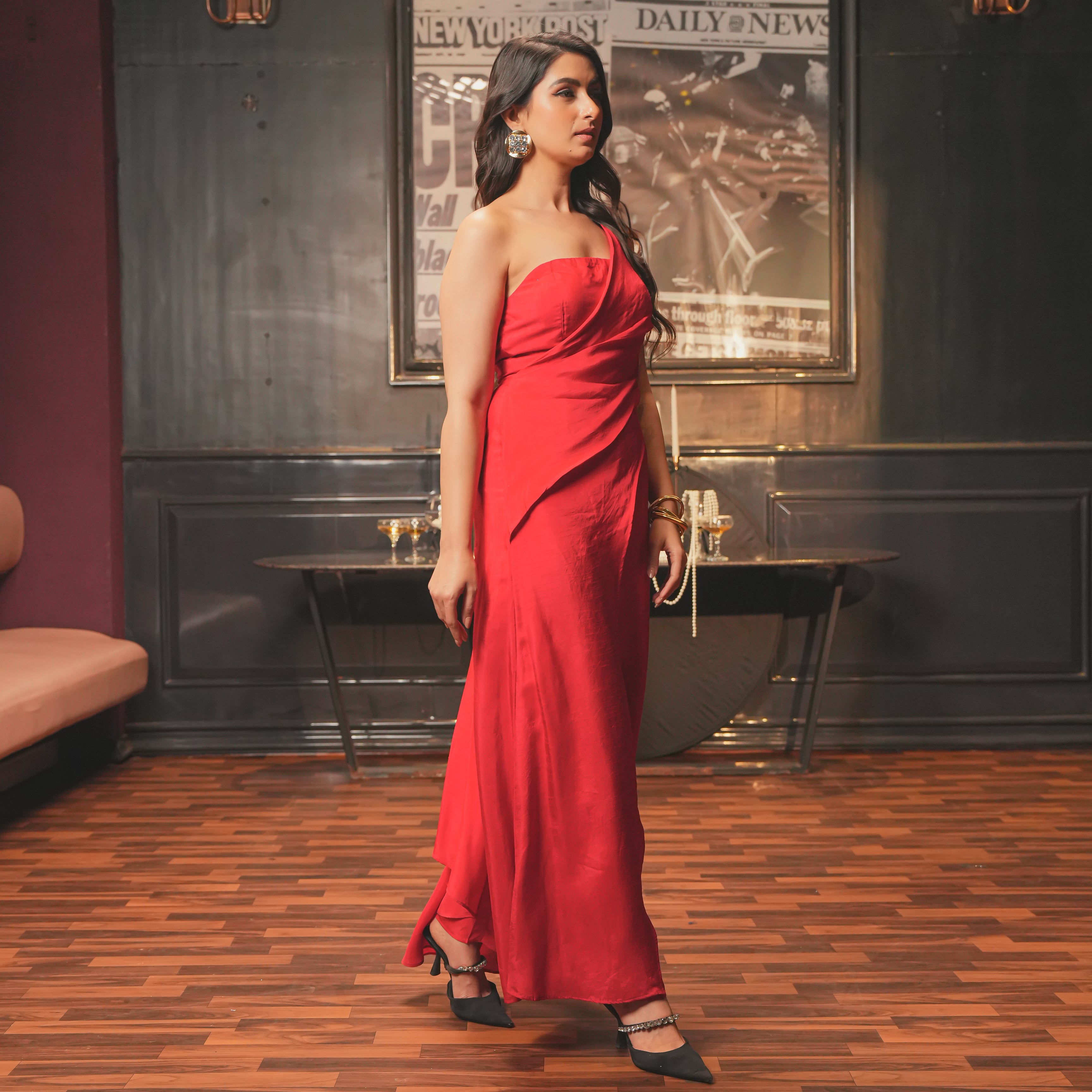 Inferno Red Jumpsuit