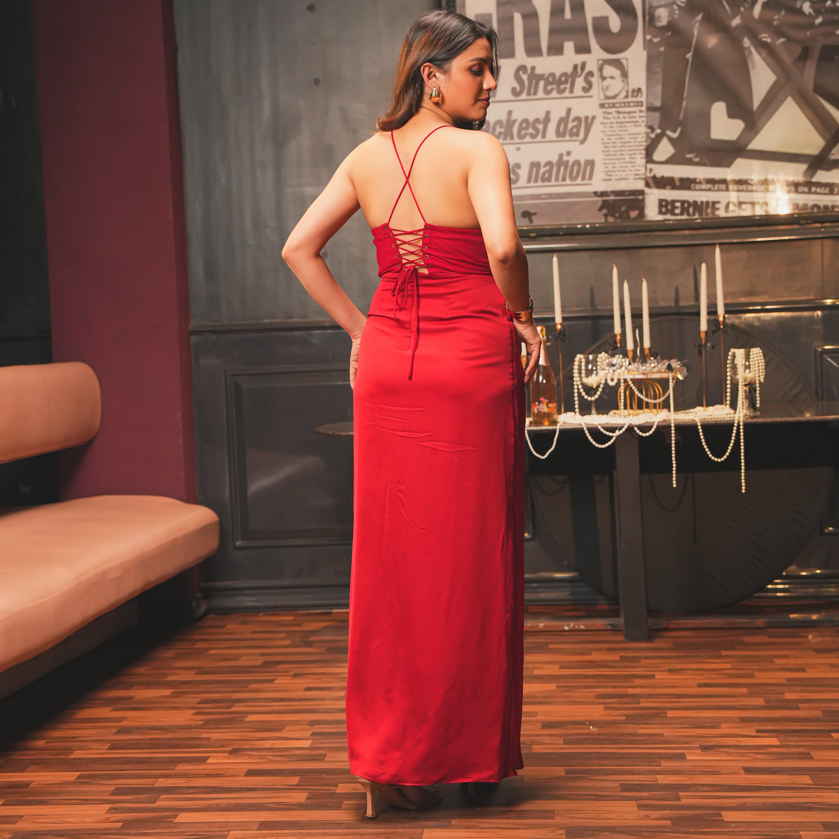 Stargaze Red Long Dress