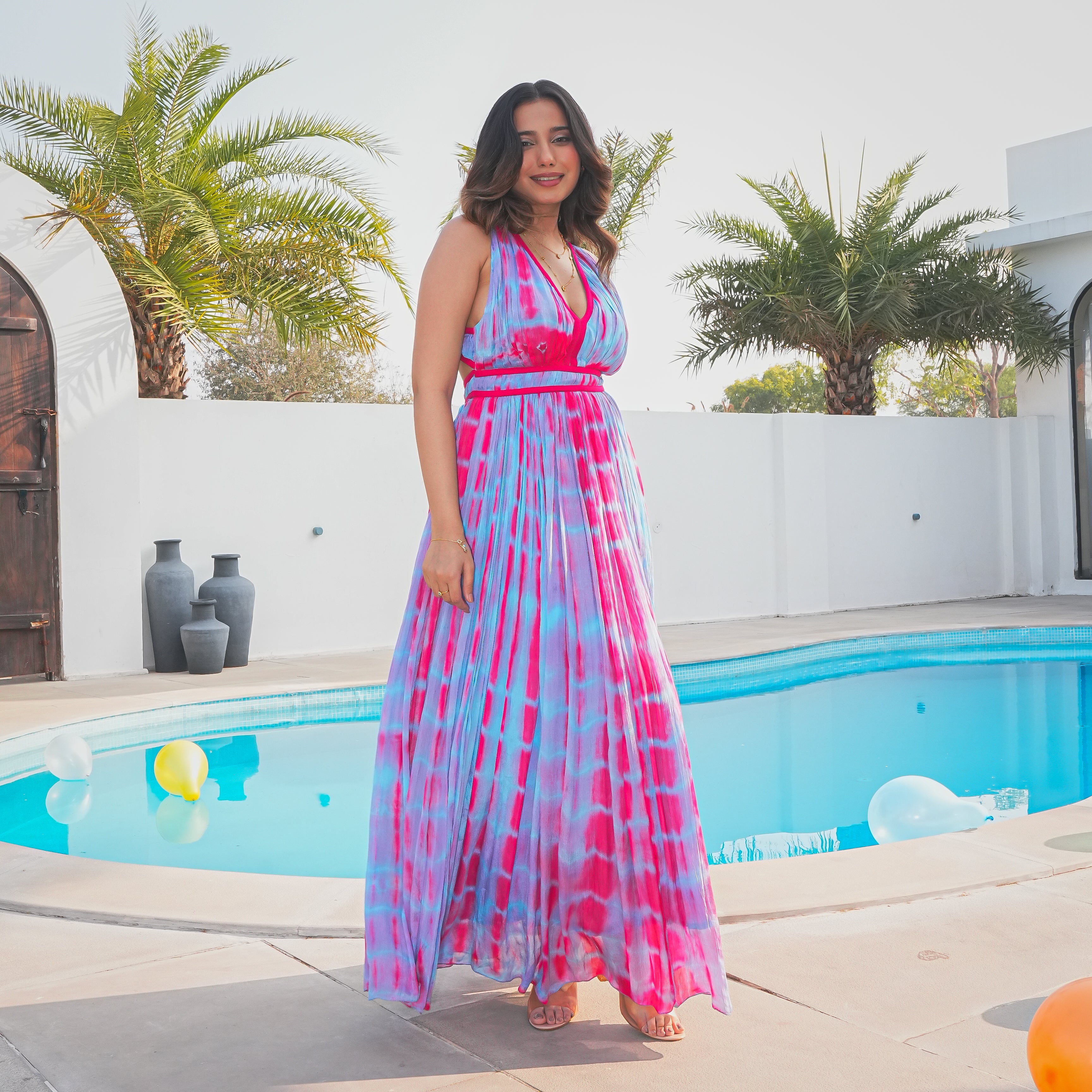 Candy Blue Long Dress
