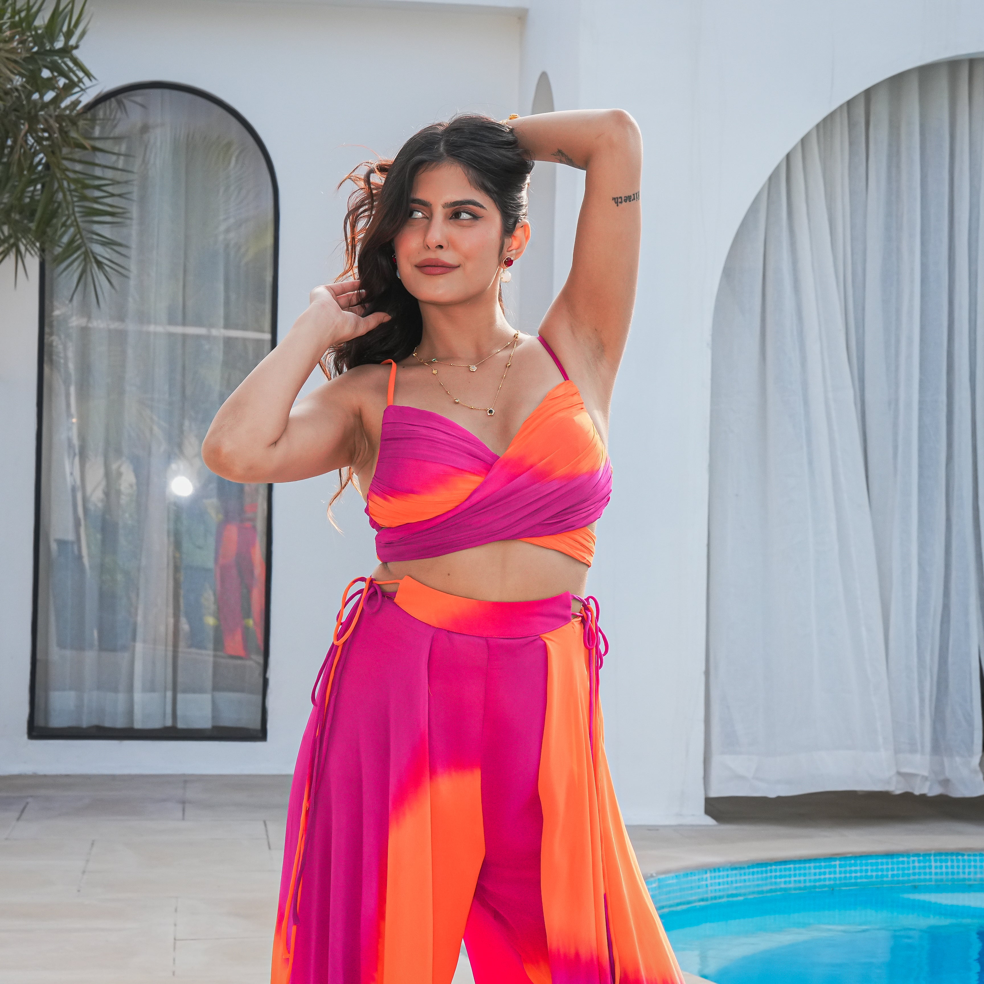 Coral Melt Co-ord Set