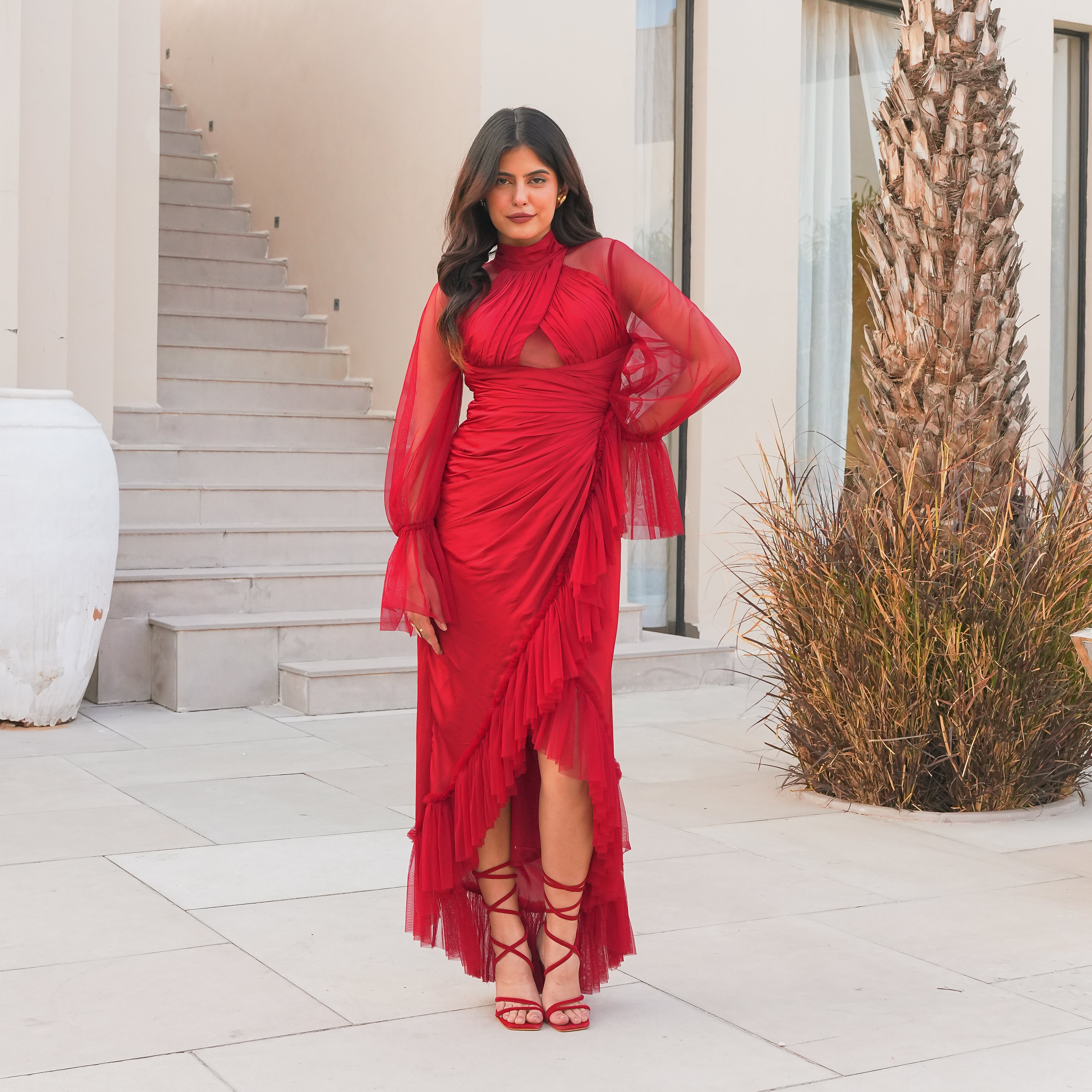 Slow Burn Long Dress