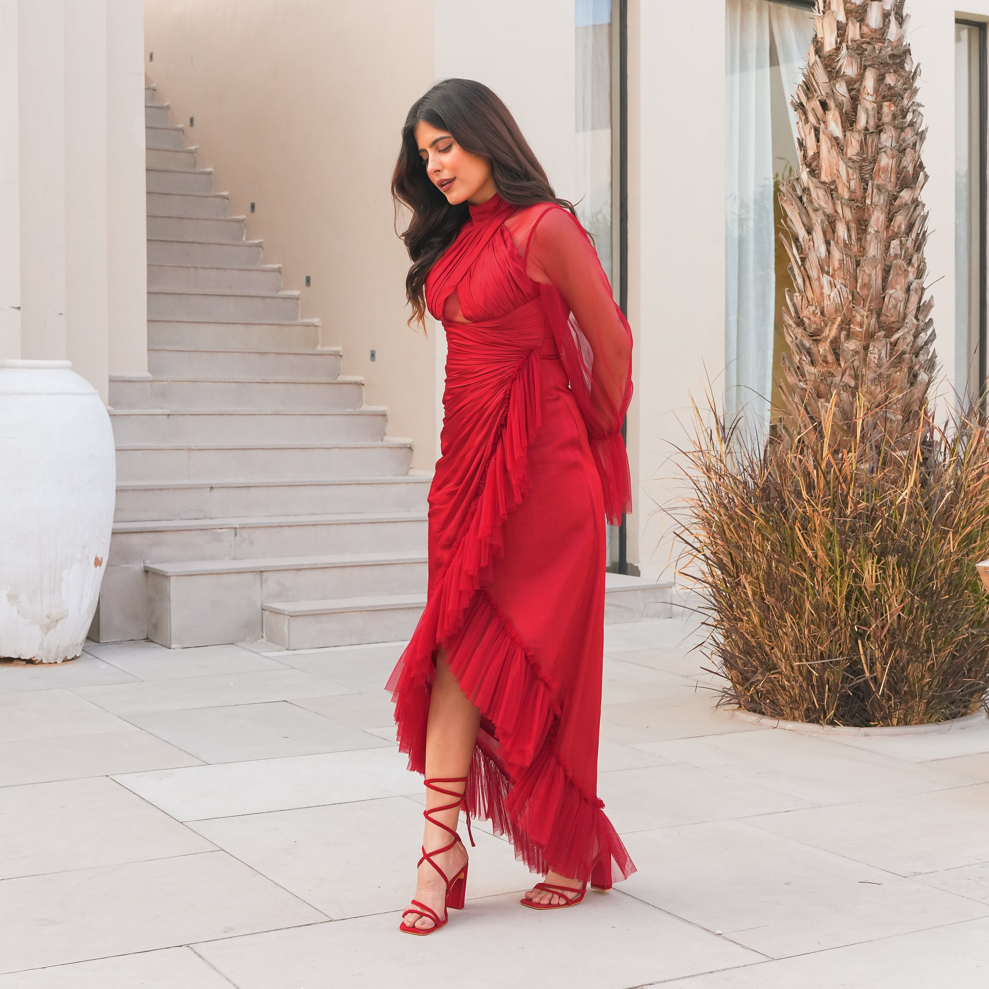 Slow Burn Long Dress