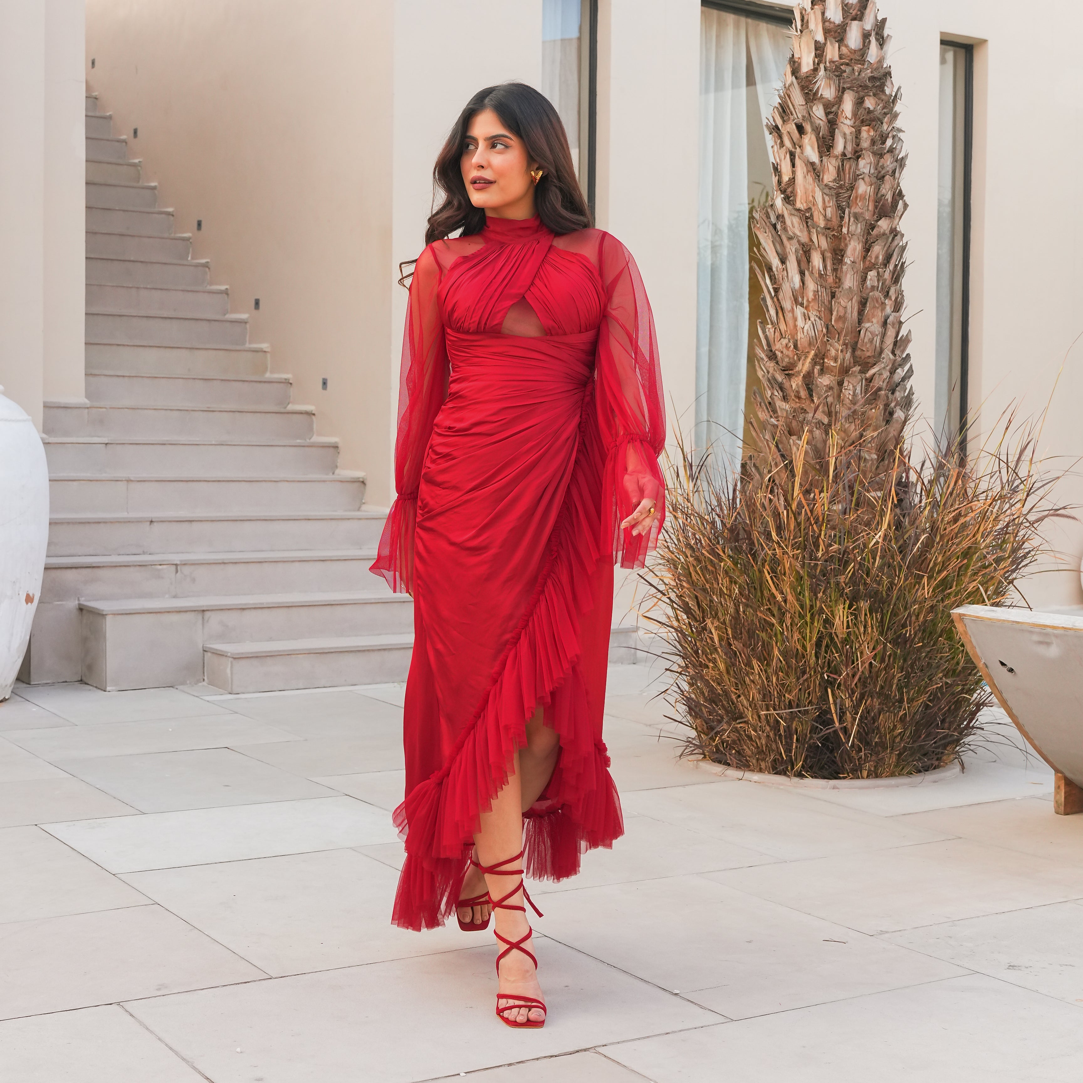 Slow Burn Long Dress