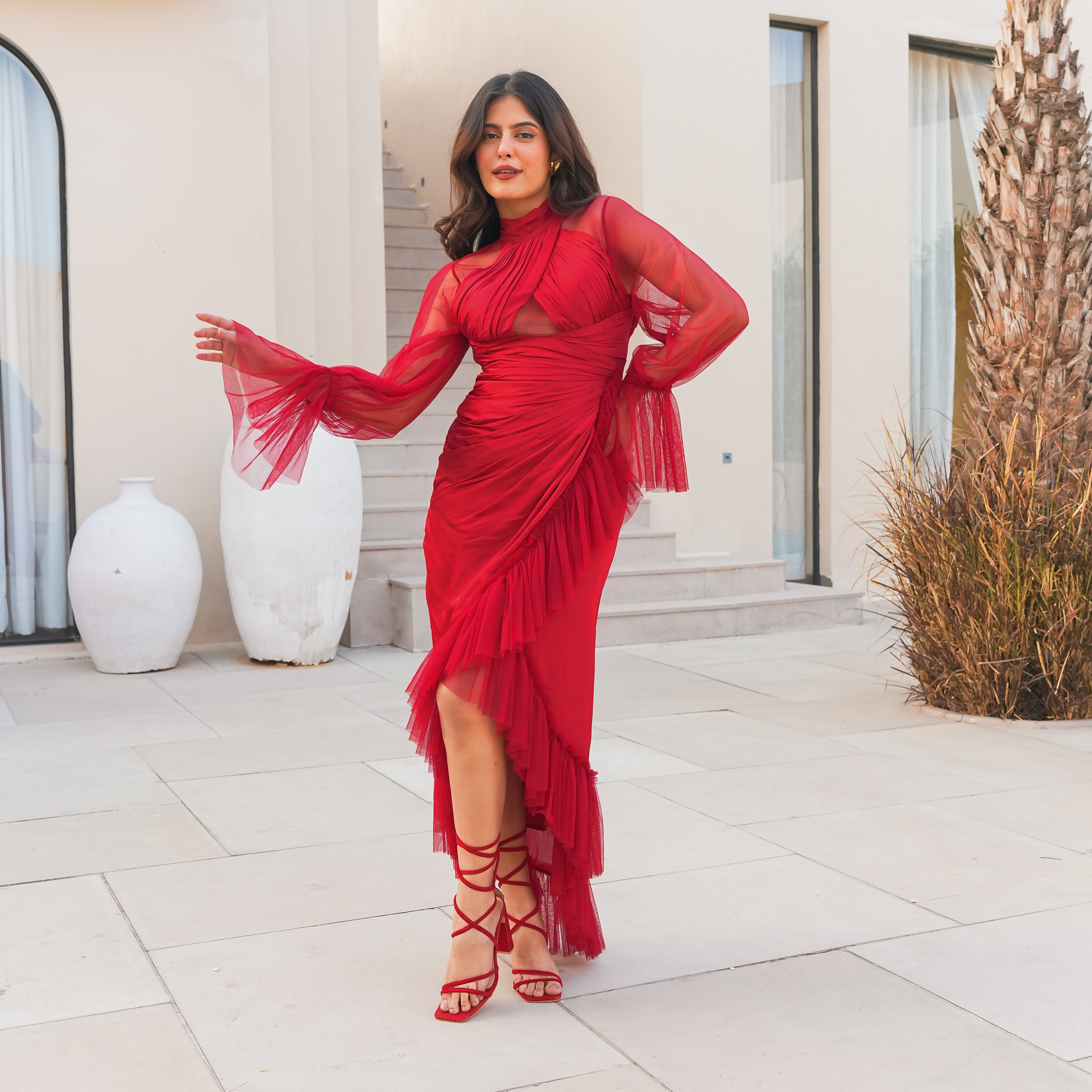 Slow Burn Long Dress