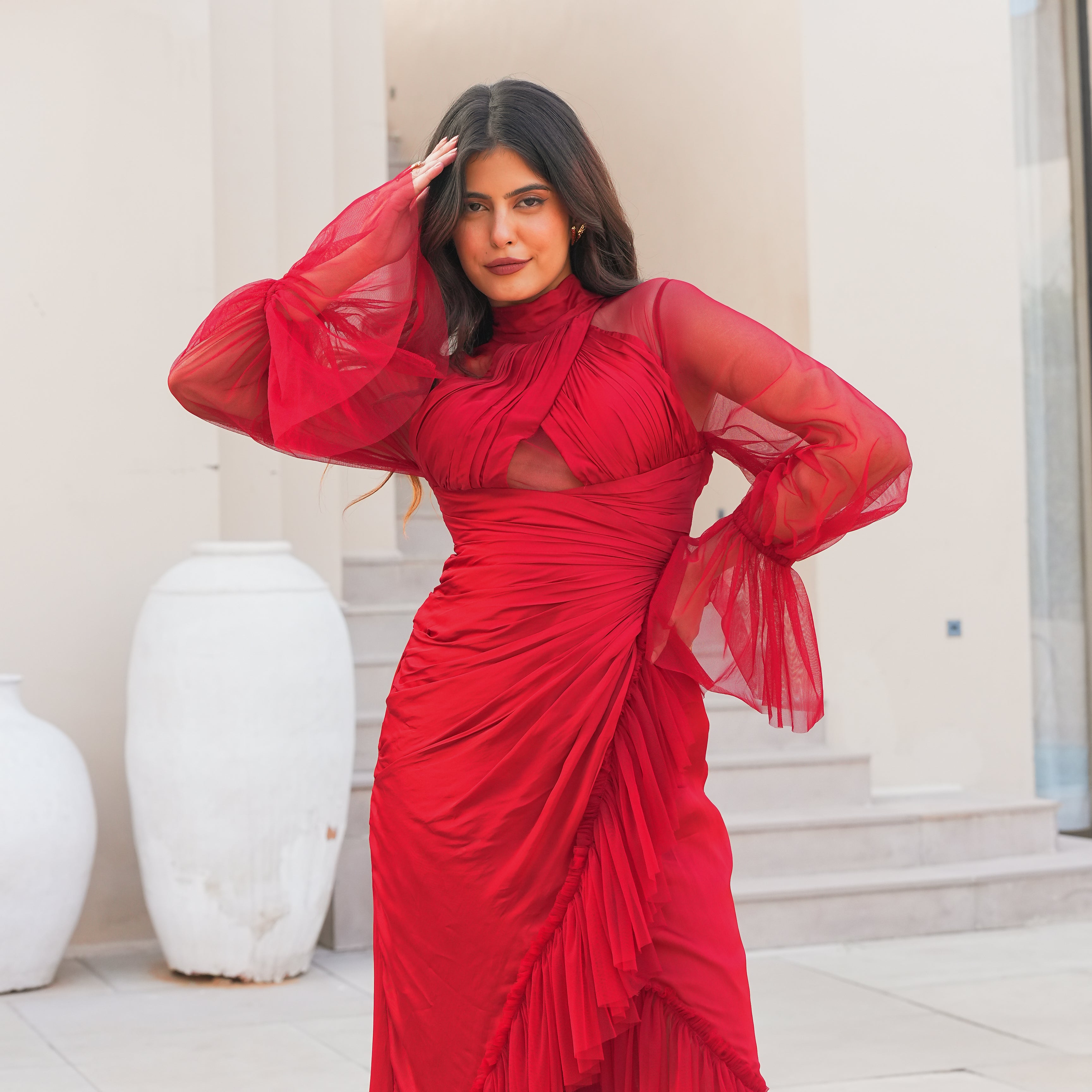 Slow Burn Long Dress