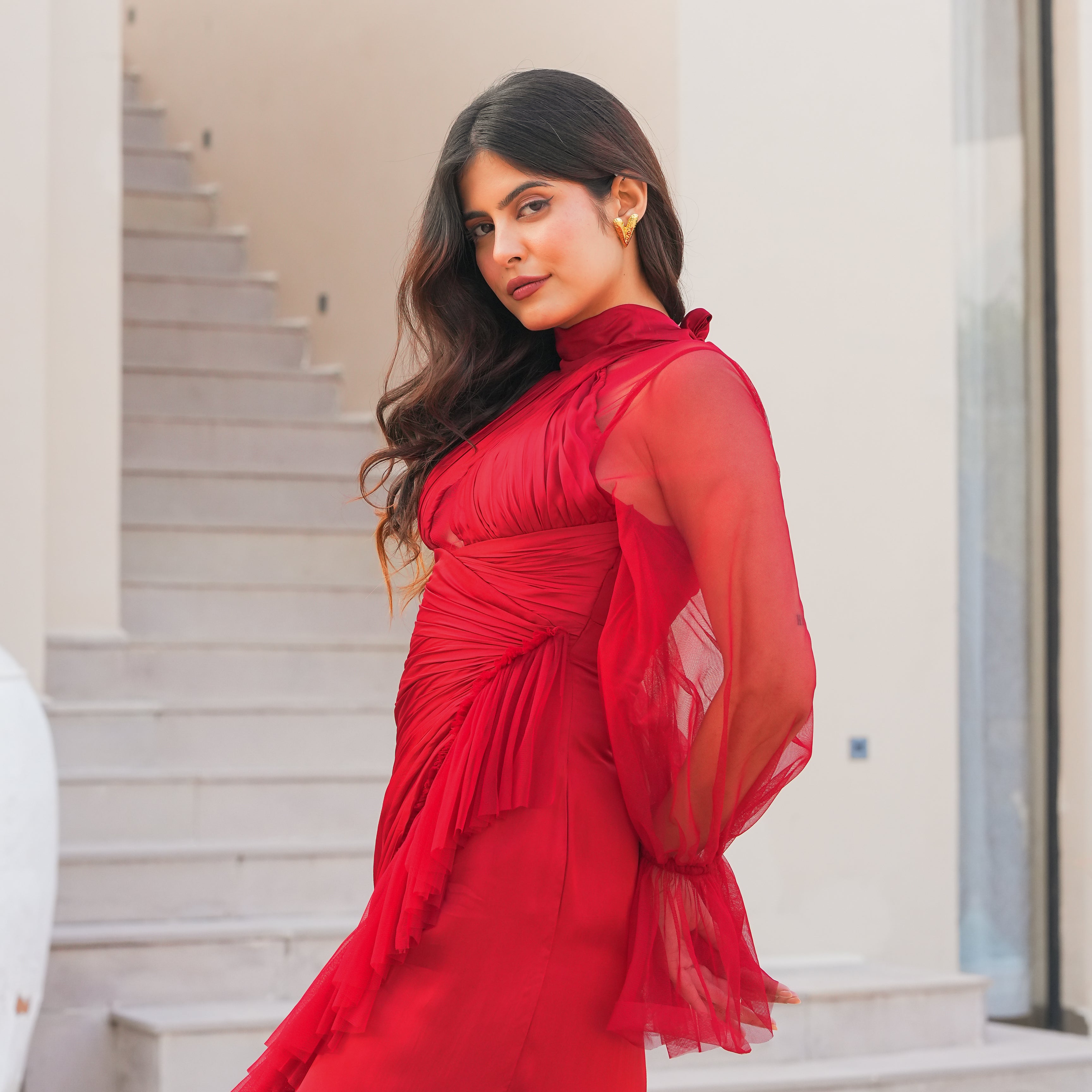 Slow Burn Long Dress