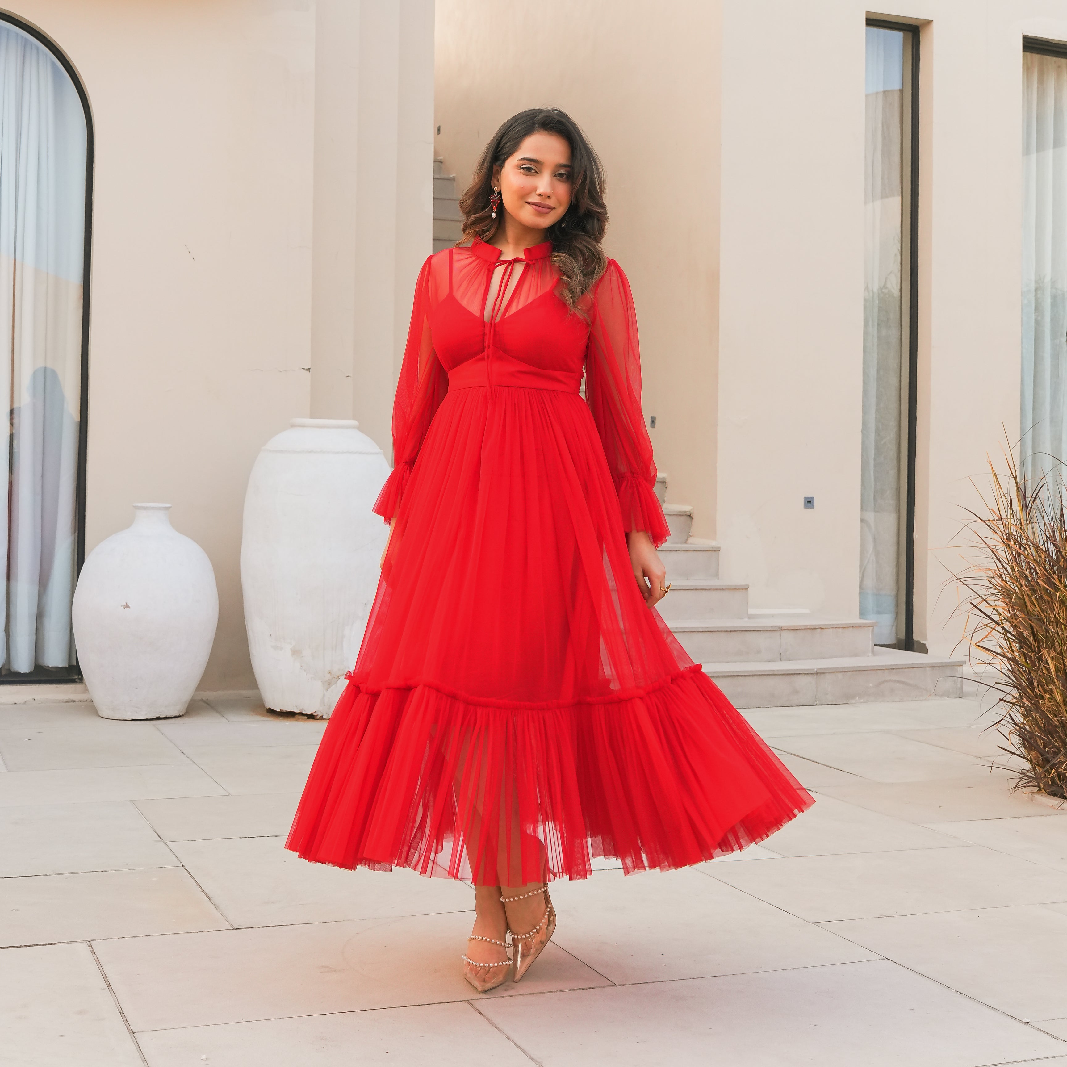 Delicate Touch Midi Dress