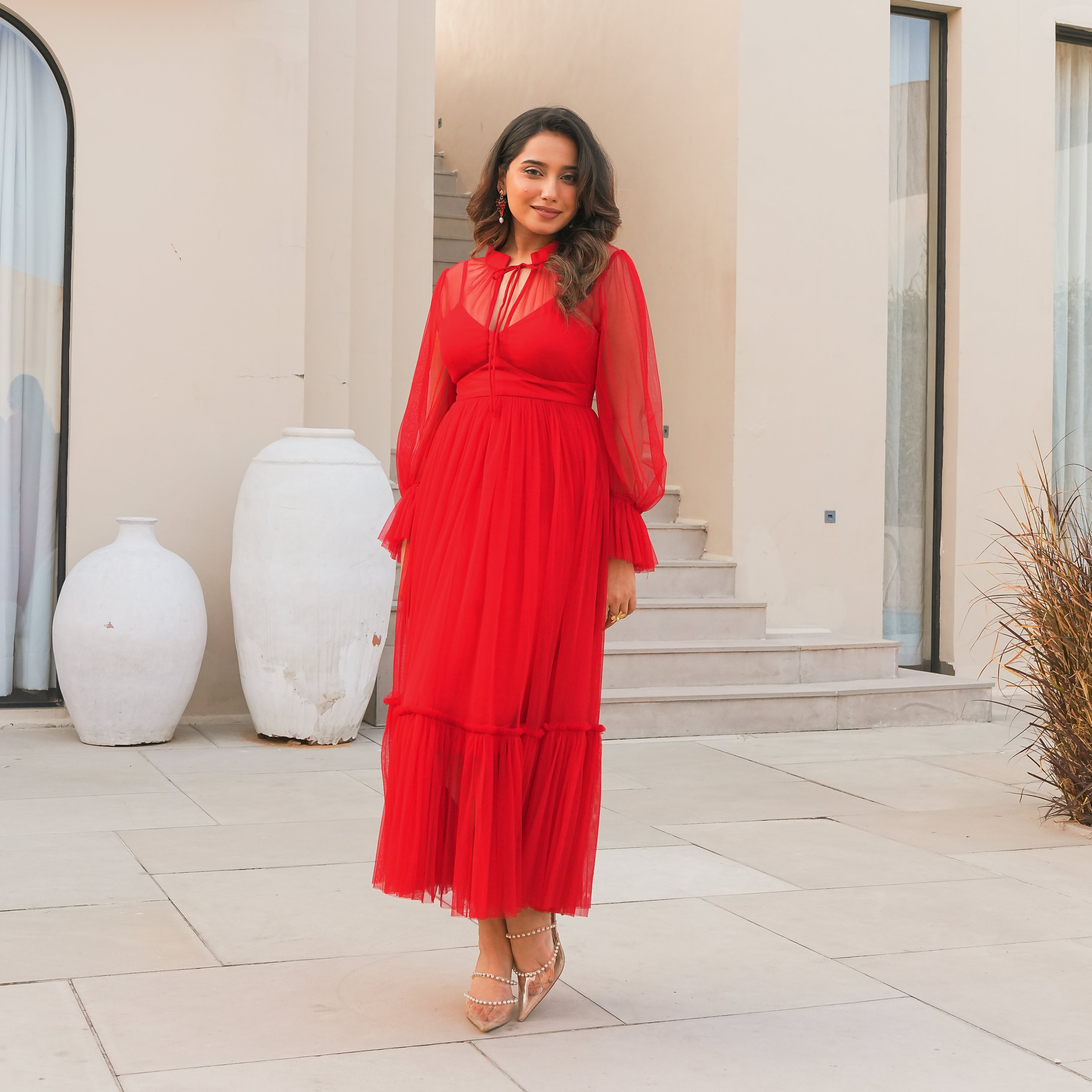 Delicate Touch Midi Dress