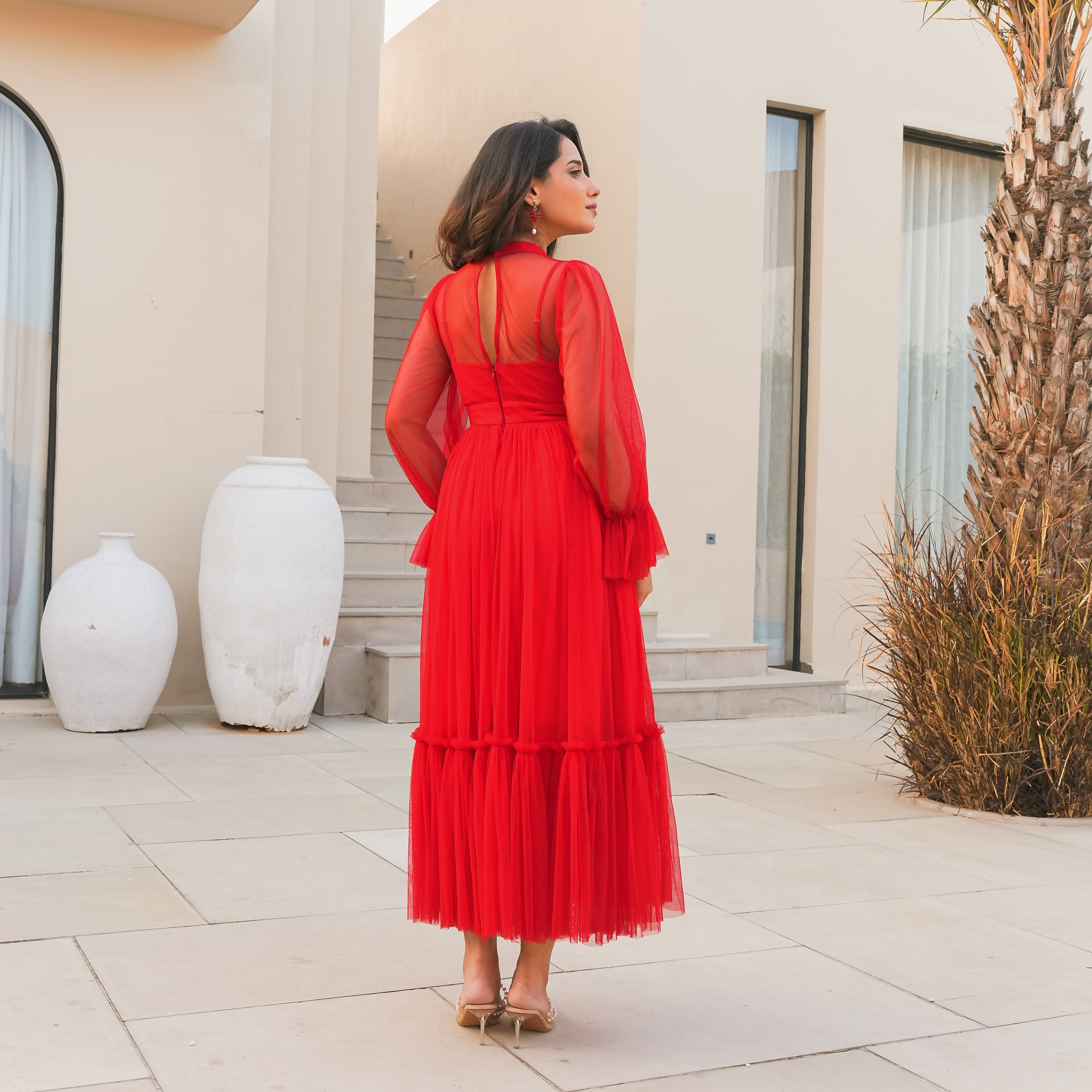 Delicate Touch Midi Dress