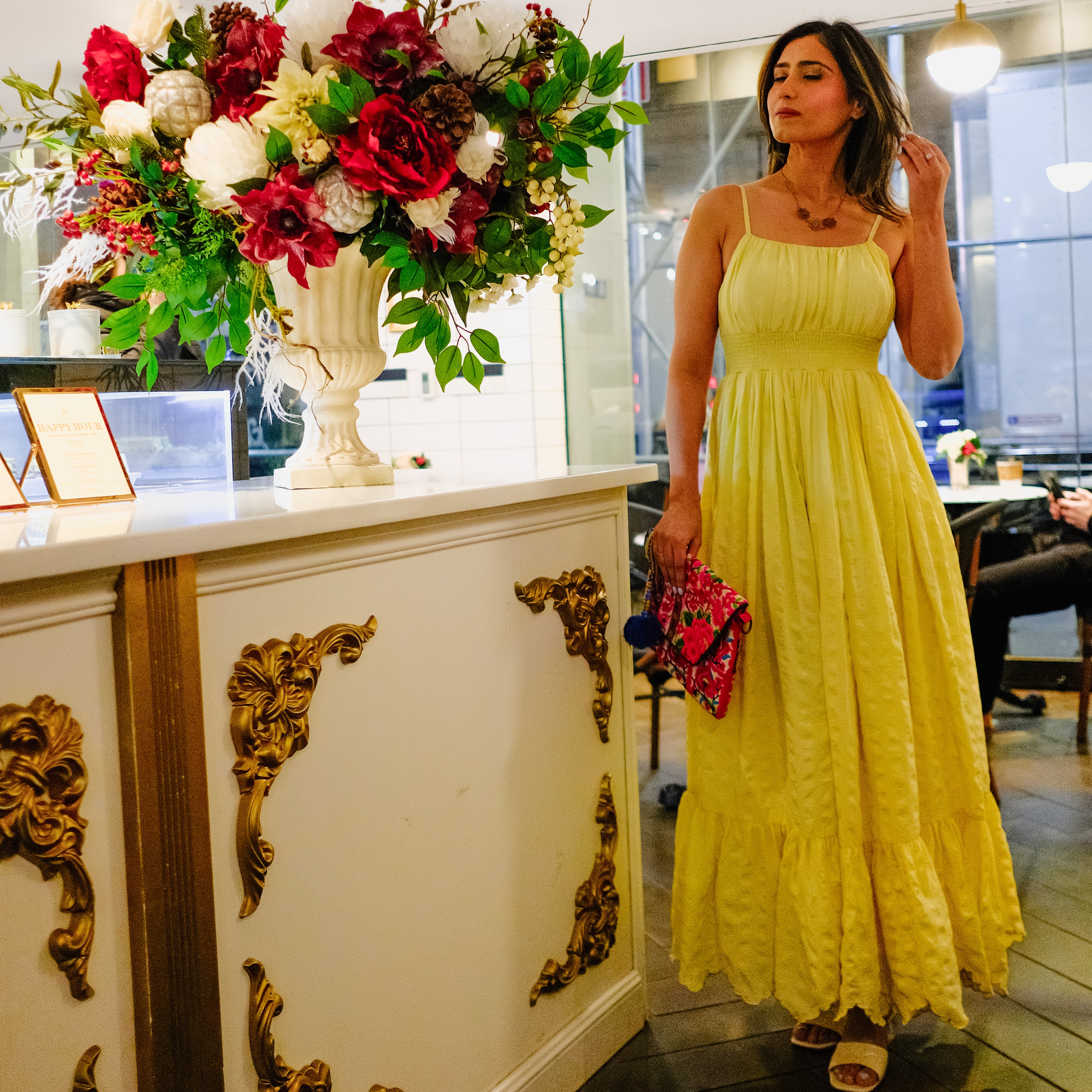 Manhattan Mellow Long Dress