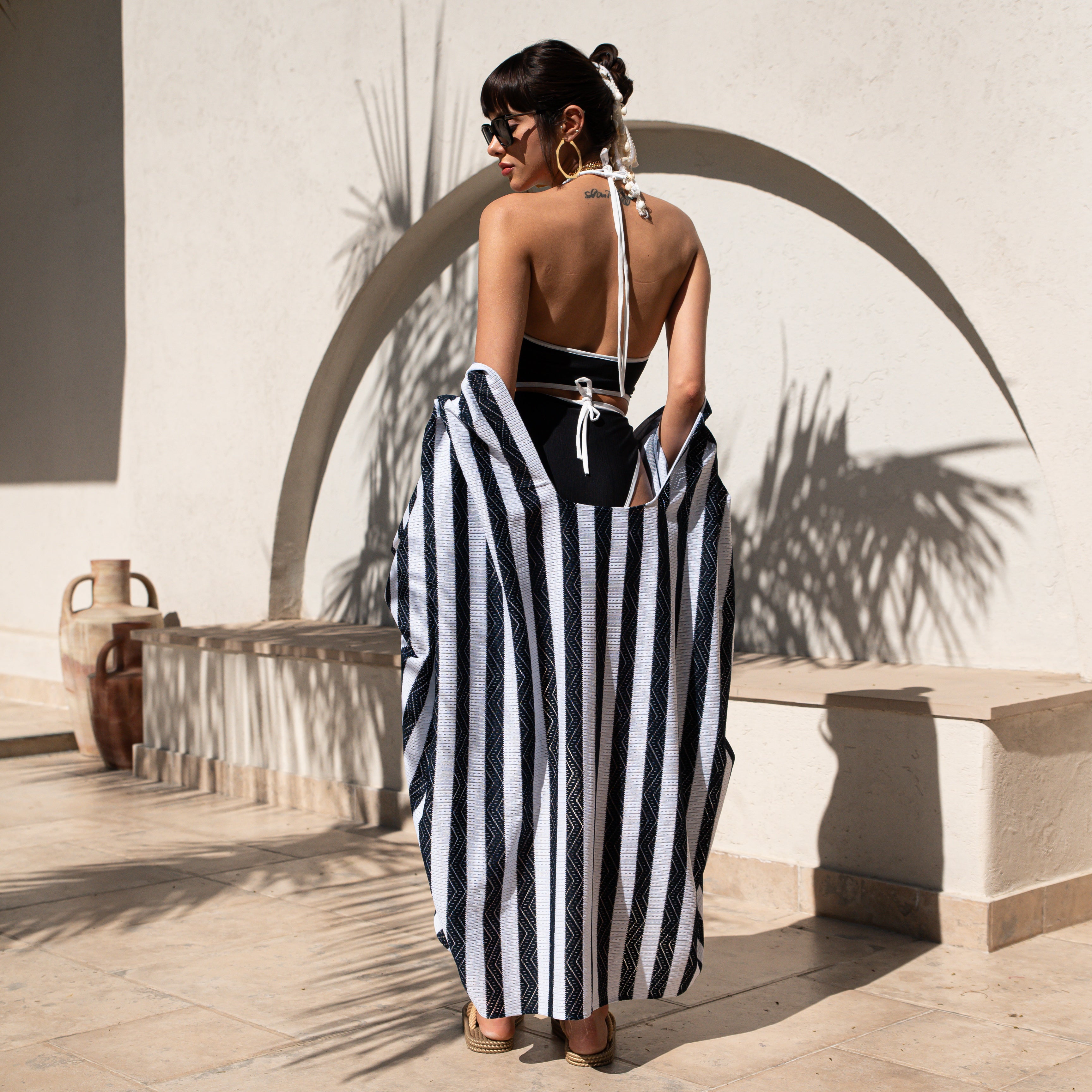 Sailor Chic Swimsuit Set