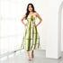 Fluttering Cotton Midi Dress