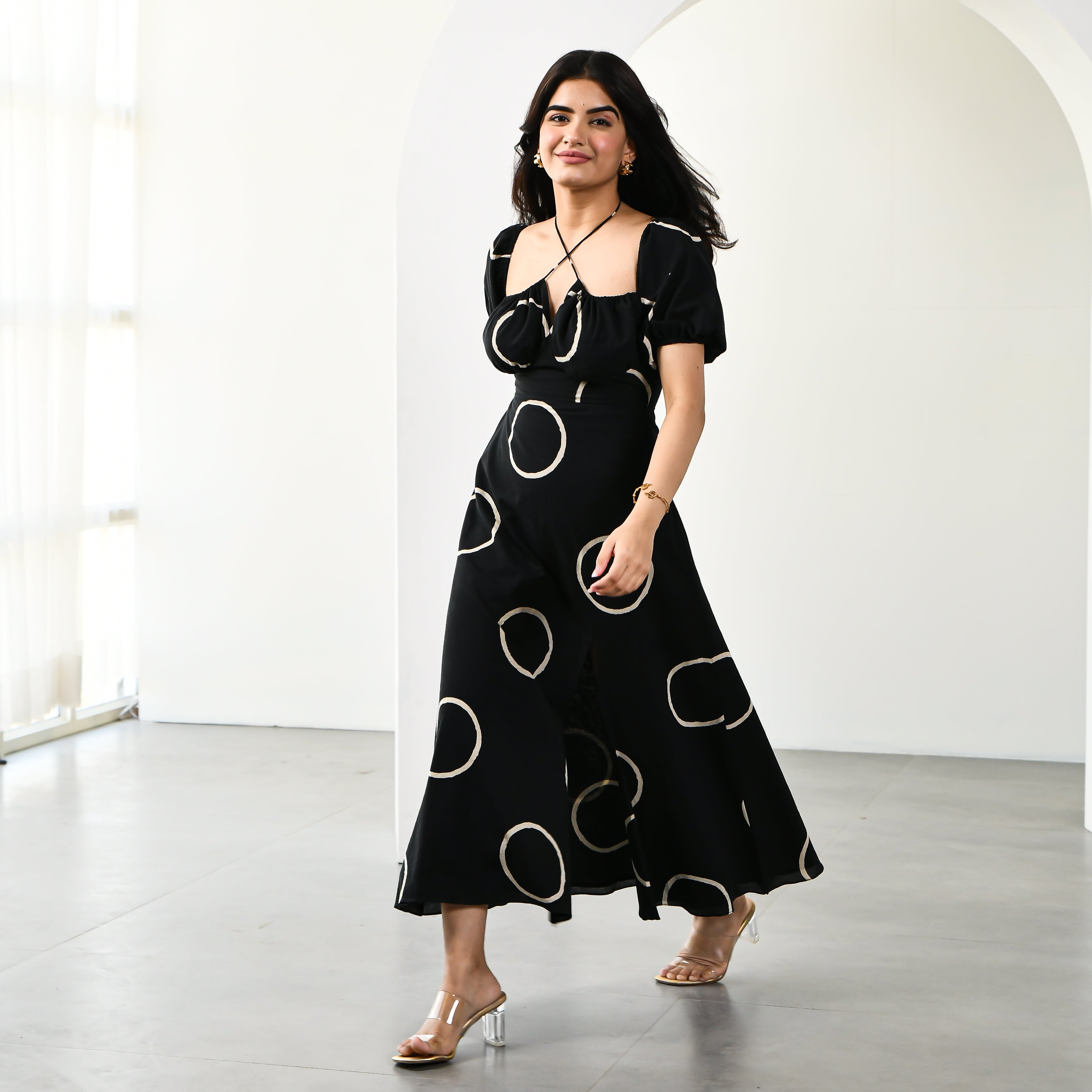 Missy empire polka dot dress hot sale