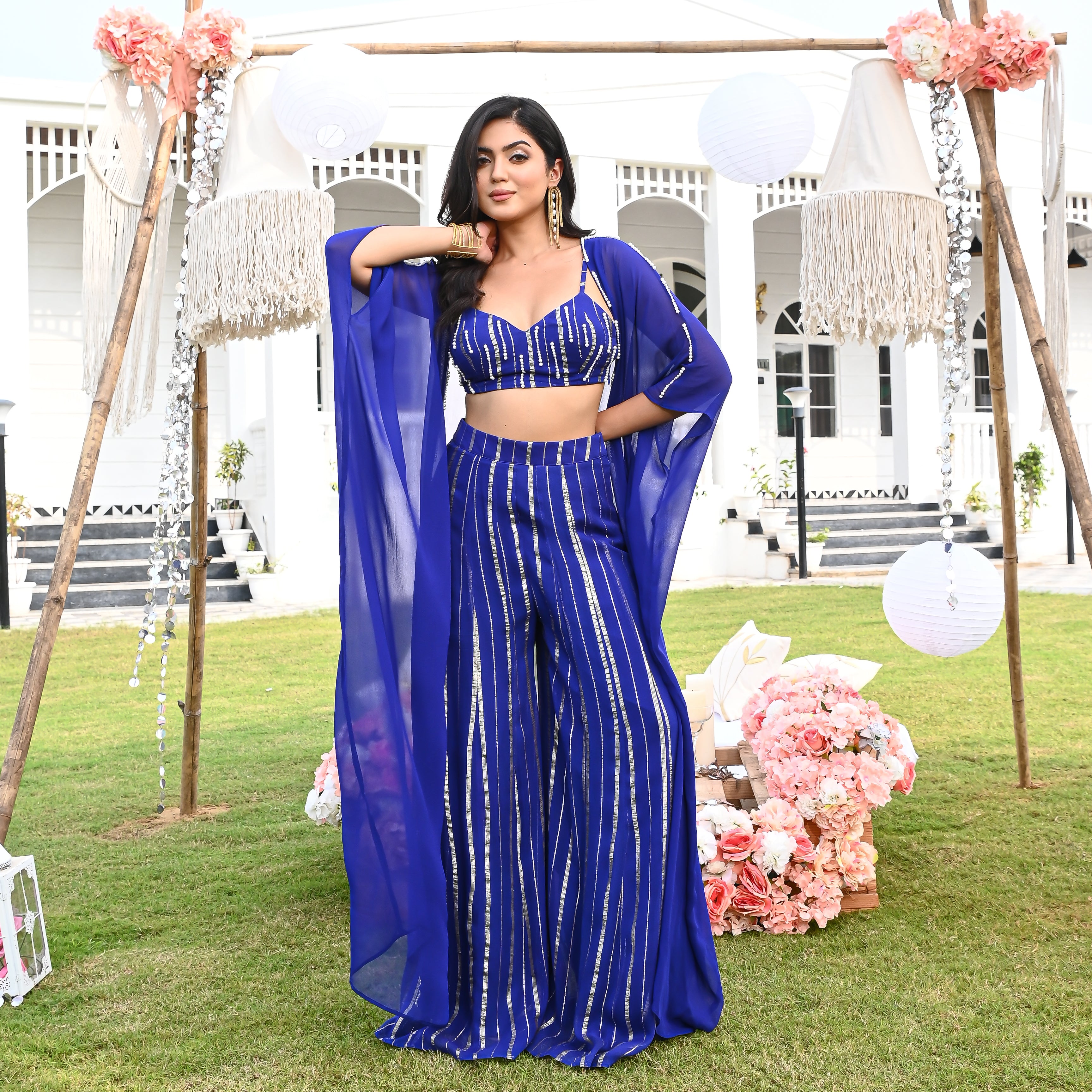 Cobalt Radiance Co-ord Set