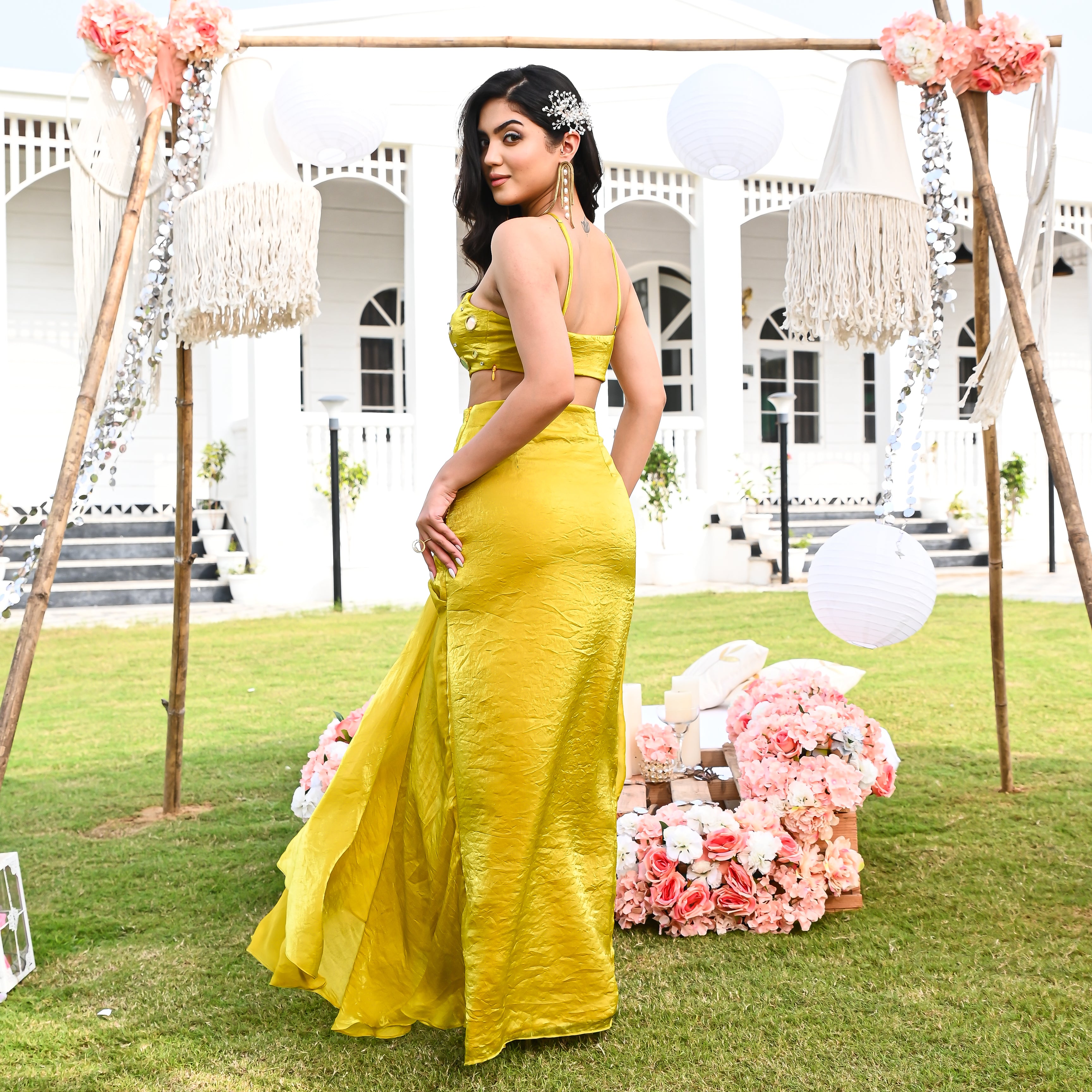 Mirror Marigold Co-ord Set