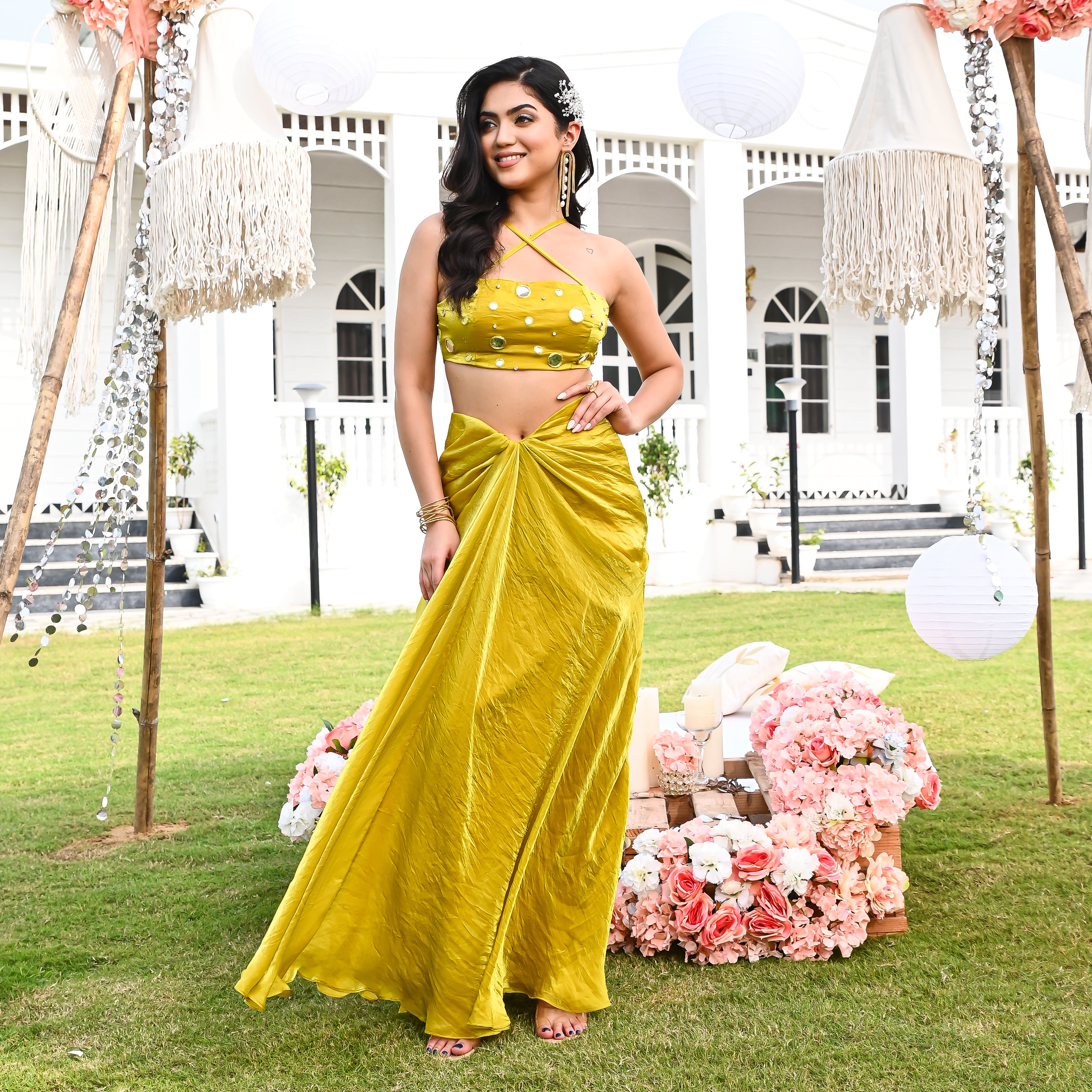 Mirror Marigold Co-ord Set