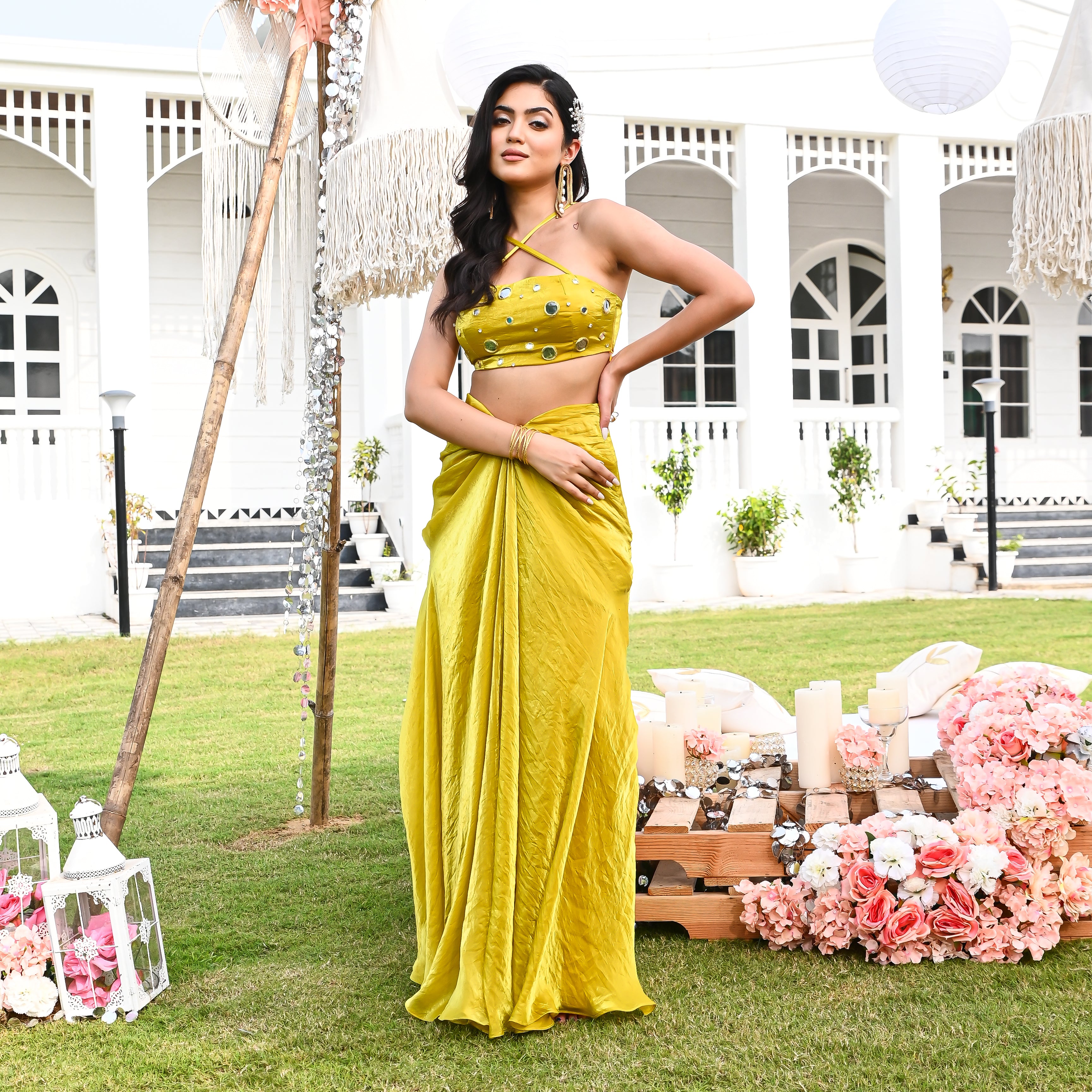 Mirror Marigold Co-ord Set