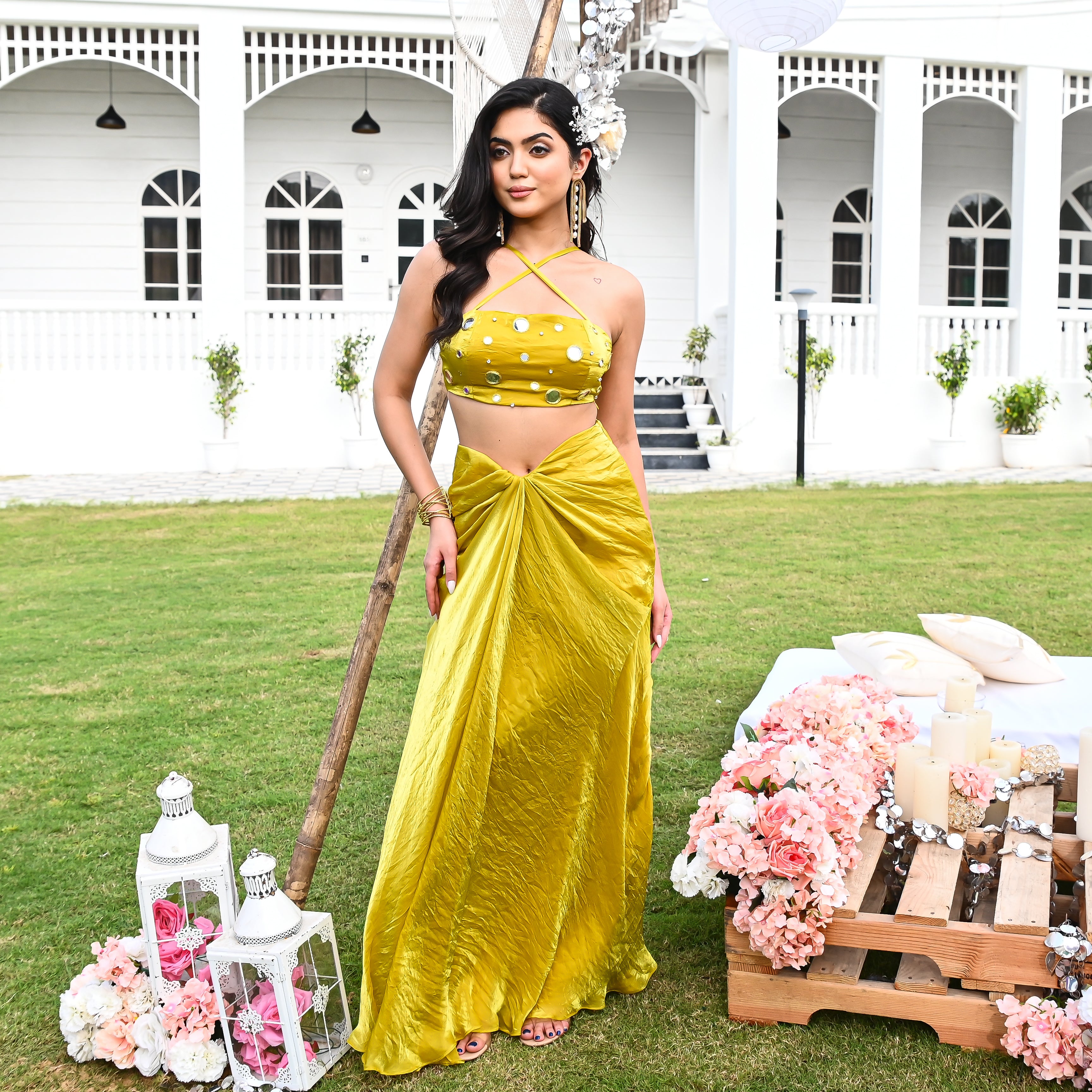 Mirror Marigold Co-ord Set