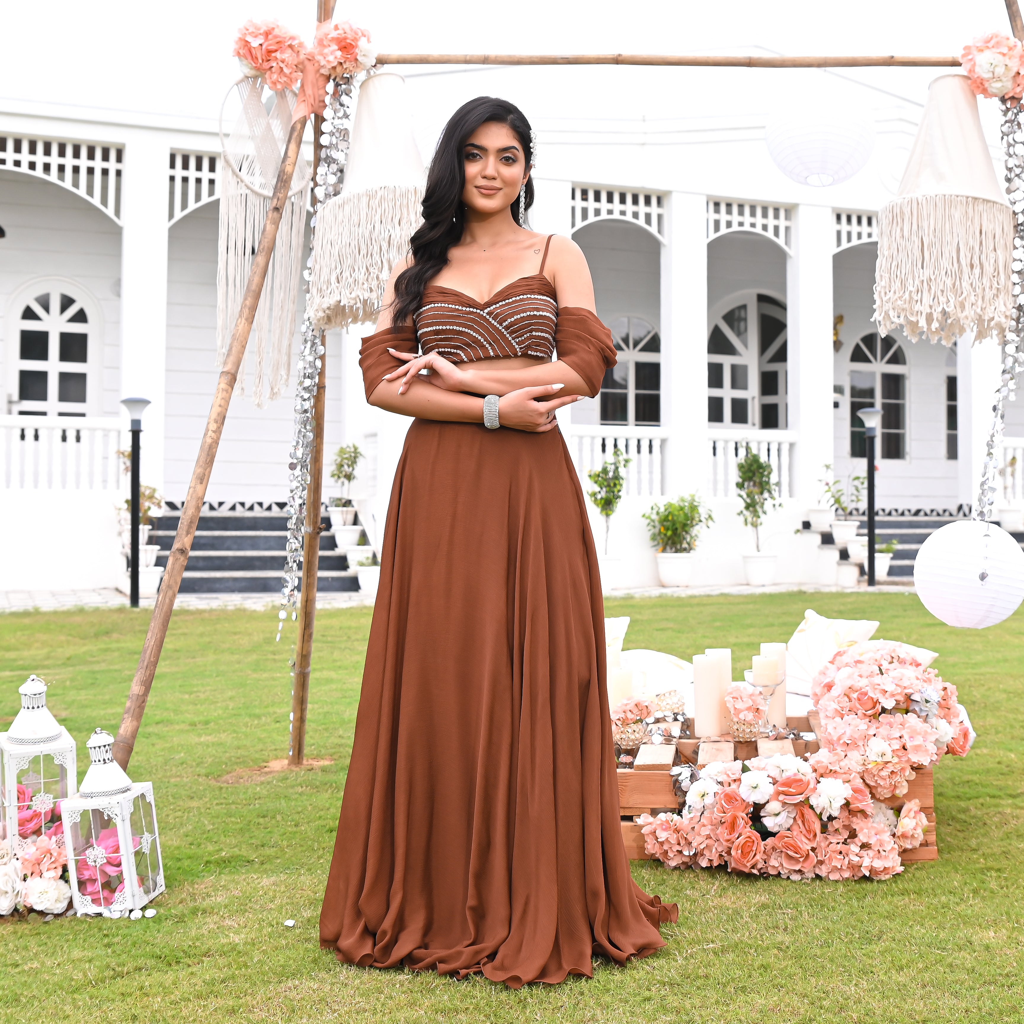 Sliver Mocha Co-ord Set