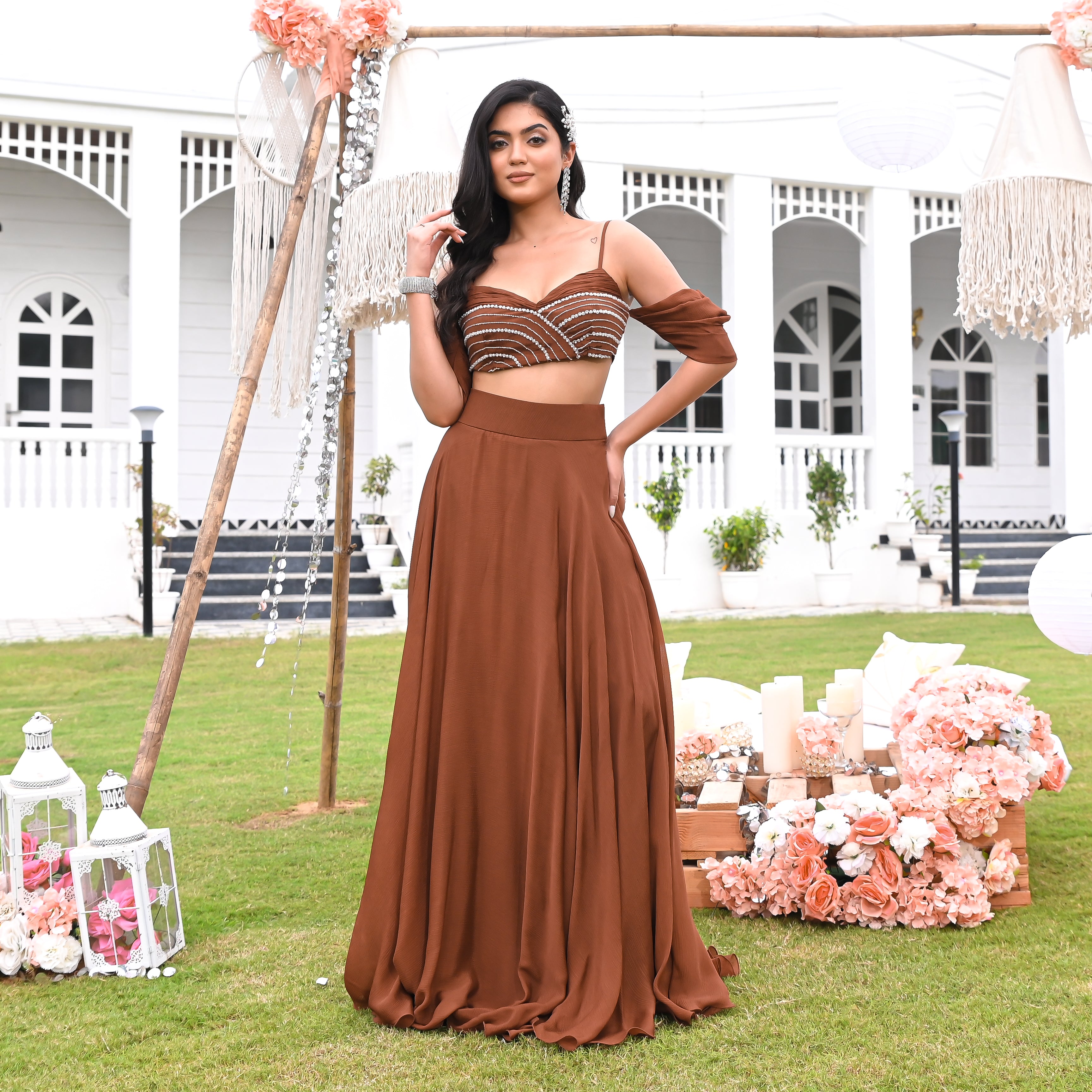 Sliver Mocha Co-ord Set