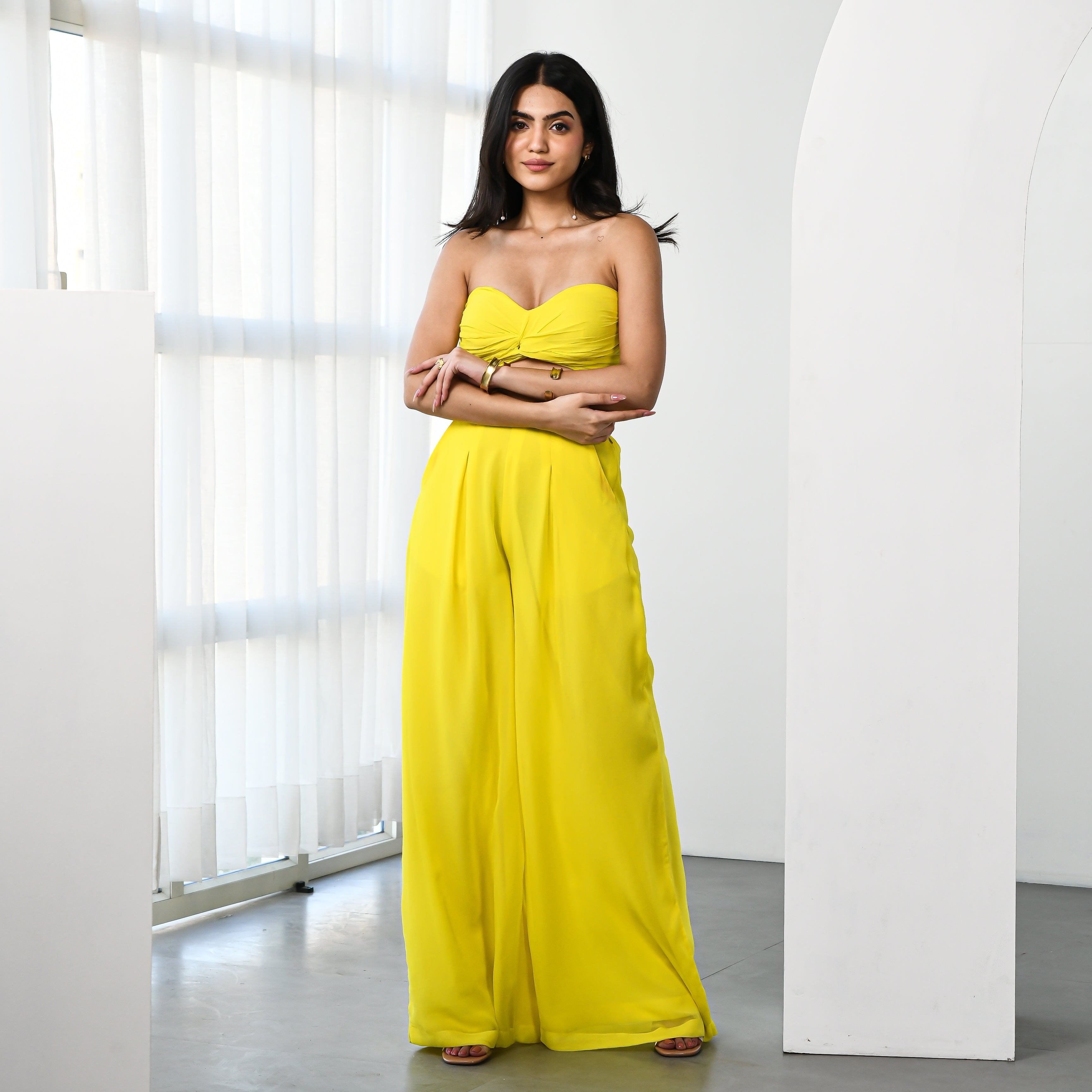 Dazzling Yellow Co-ord Set