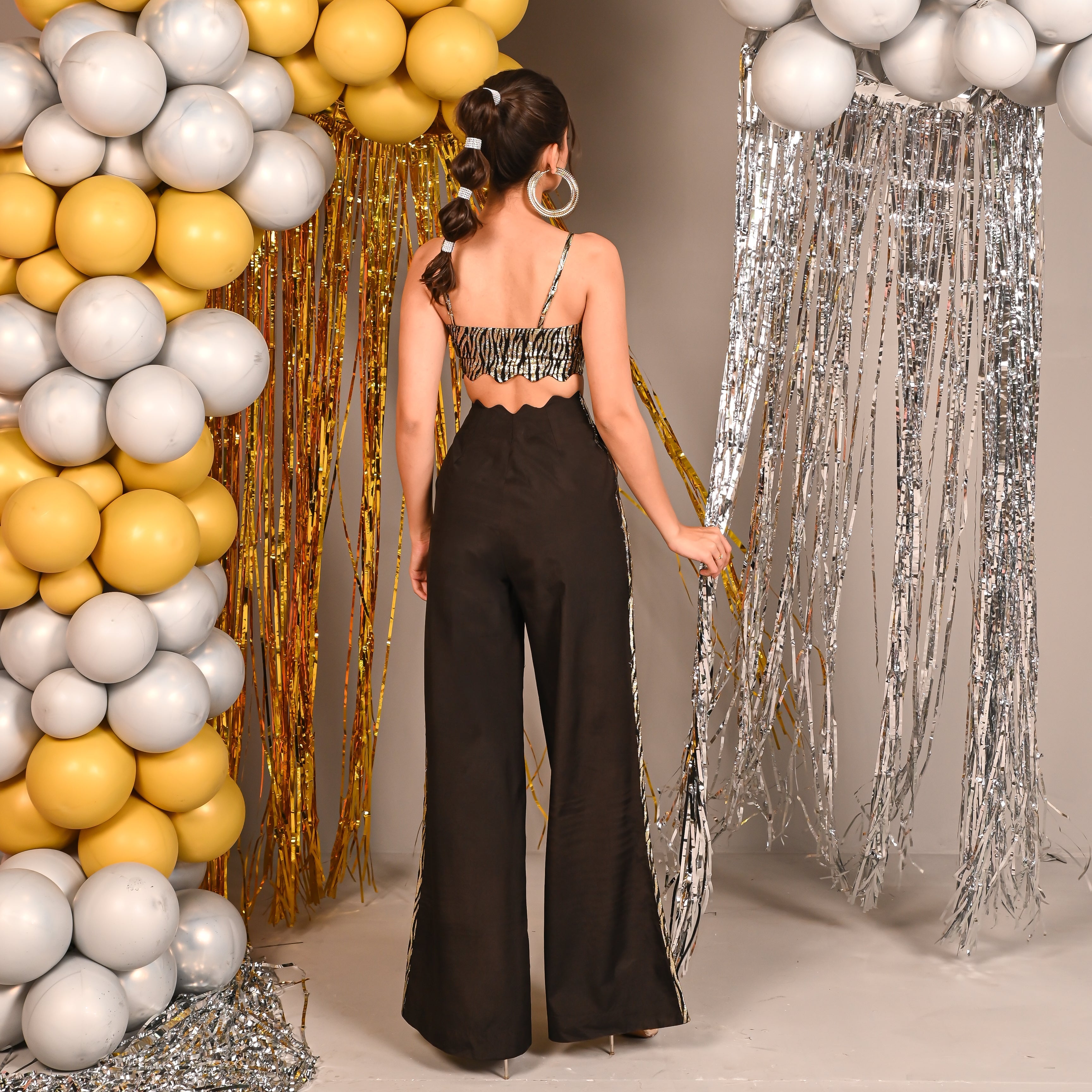 Metallic Gold Co-ord Set