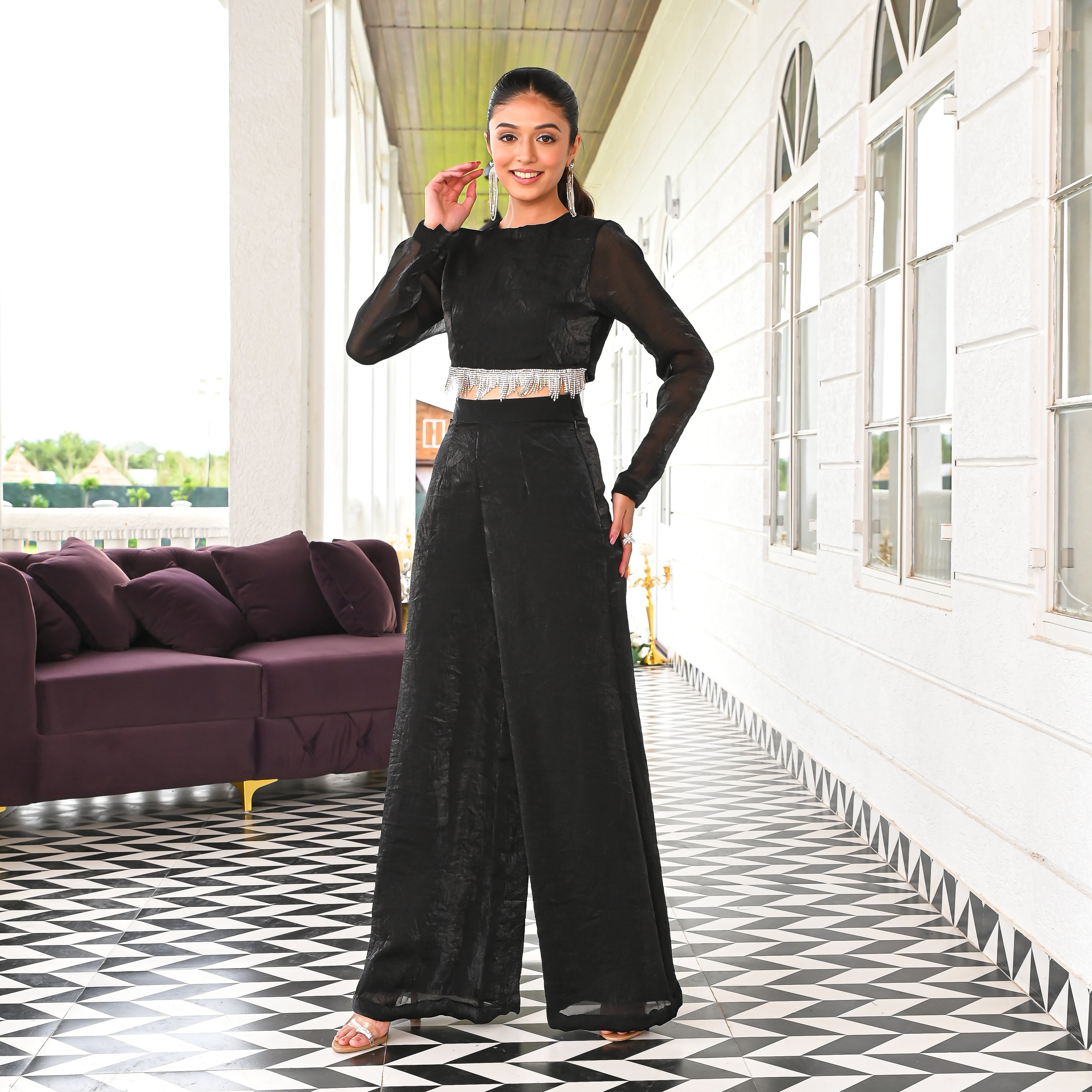 Crystal Bling Co-ord Set