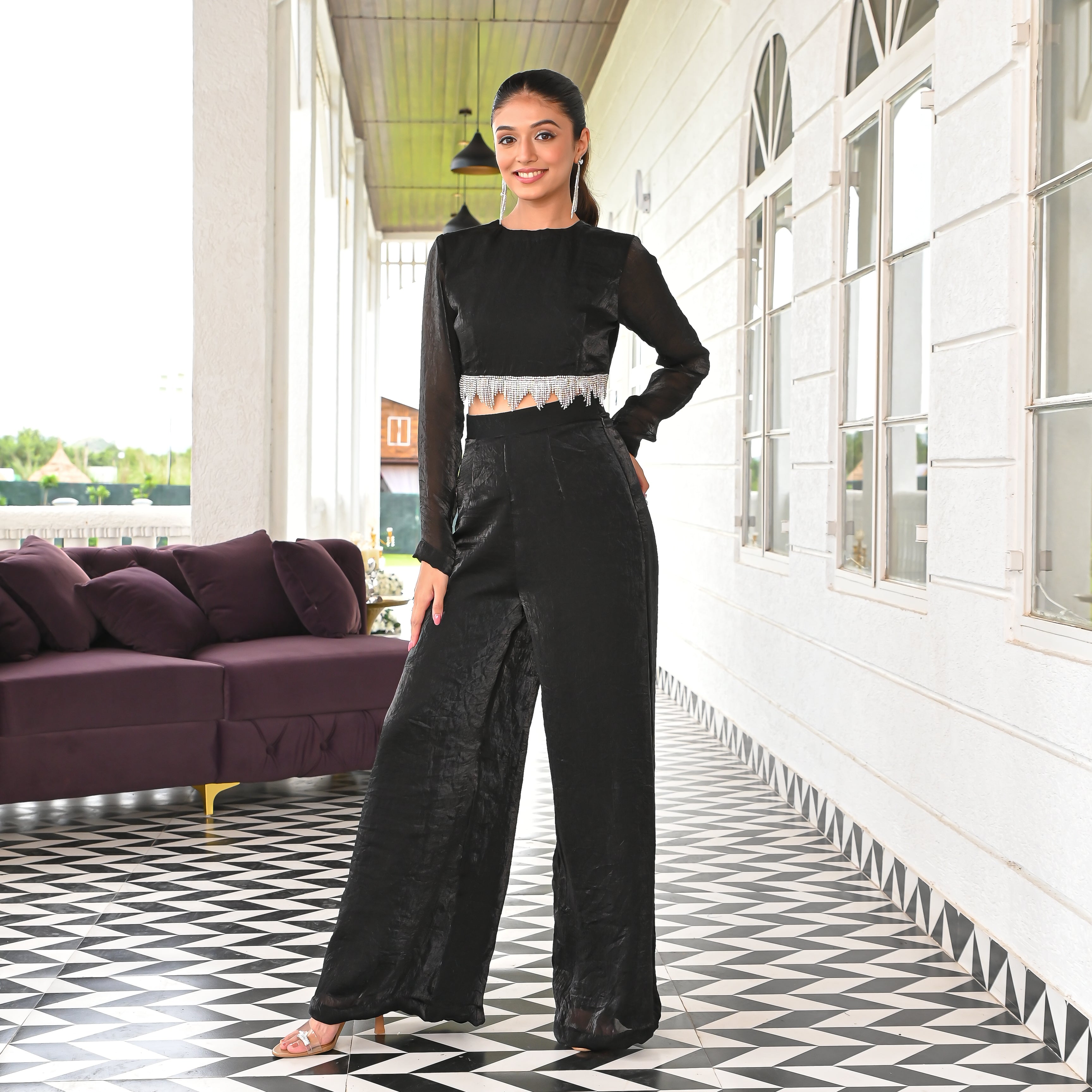 Crystal Bling Co-ord Set