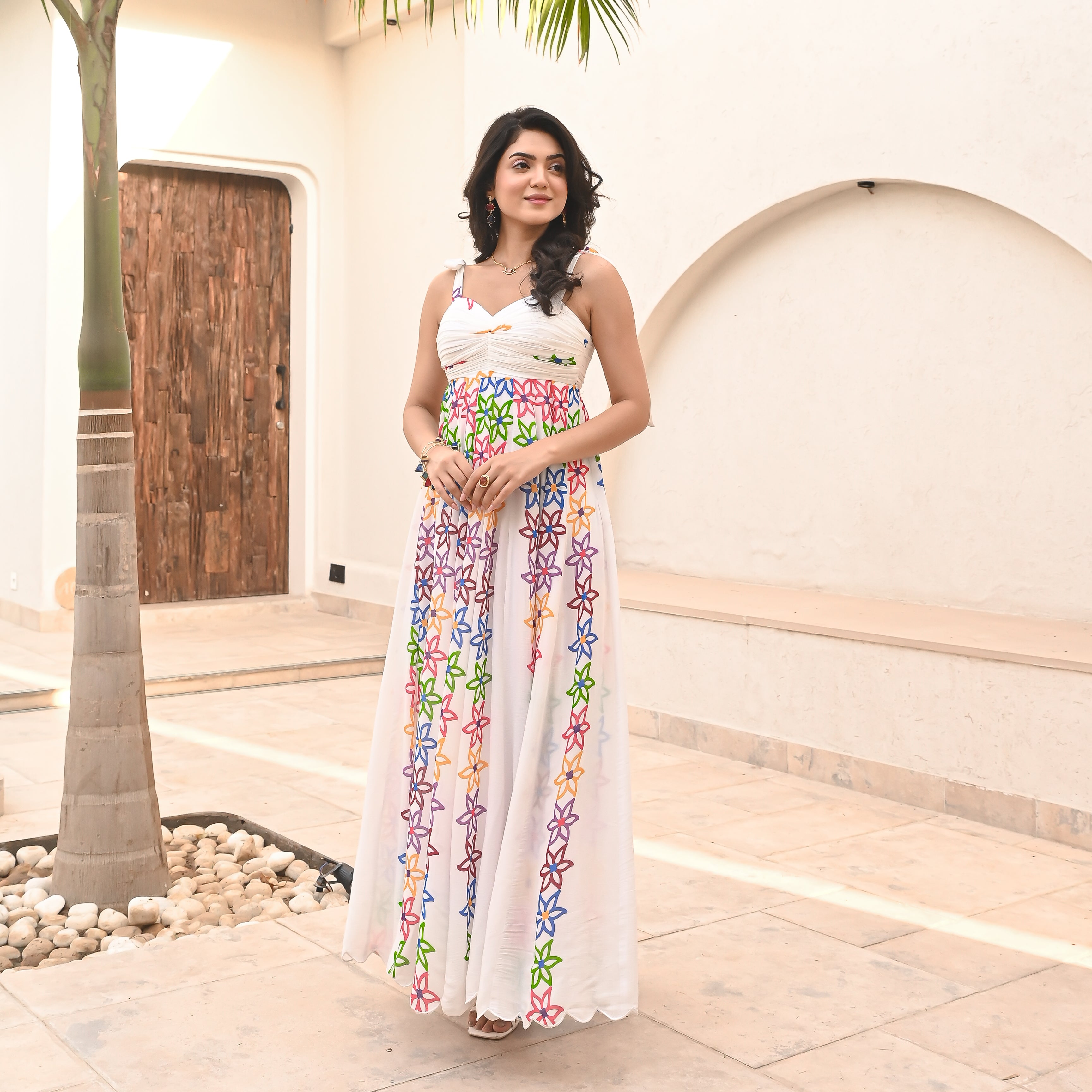 Summer Floral Long Dress