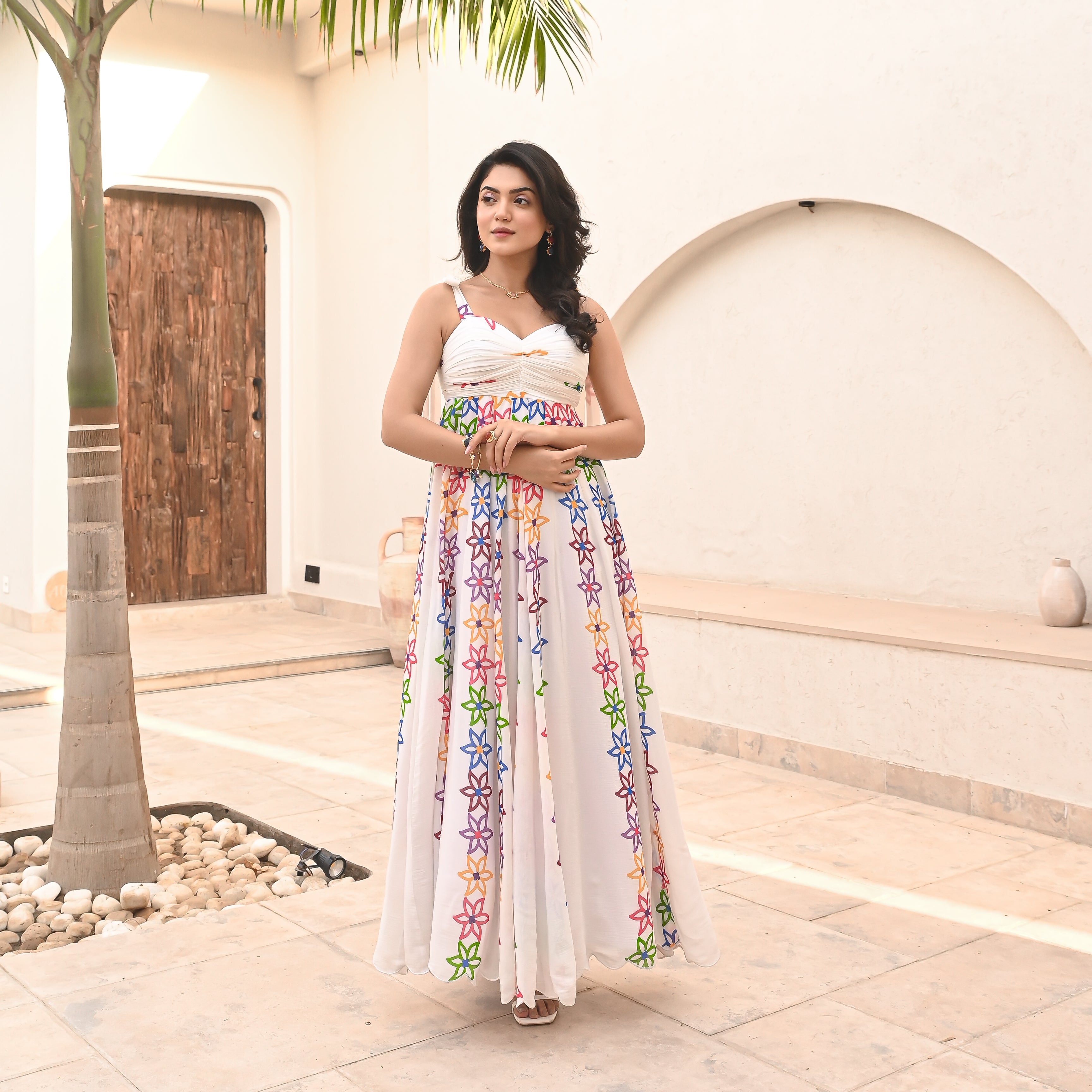 Summer Floral Long Dress