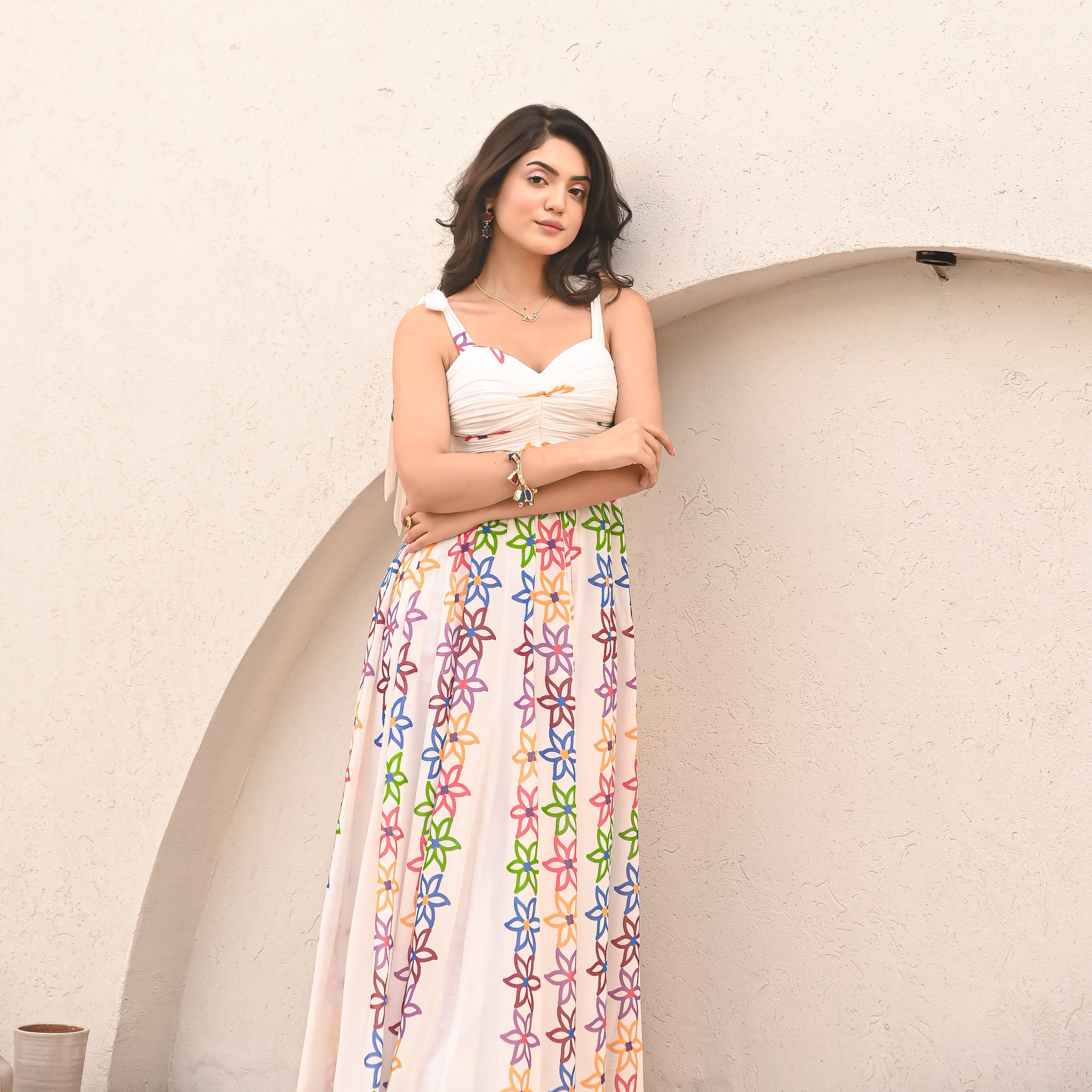 Summer Floral Long Dress