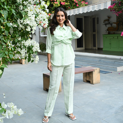 Pistachio Mint Co-ord Set