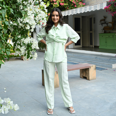 Pistachio Mint Co-ord Set