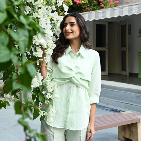 Pistachio Mint Co-ord Set