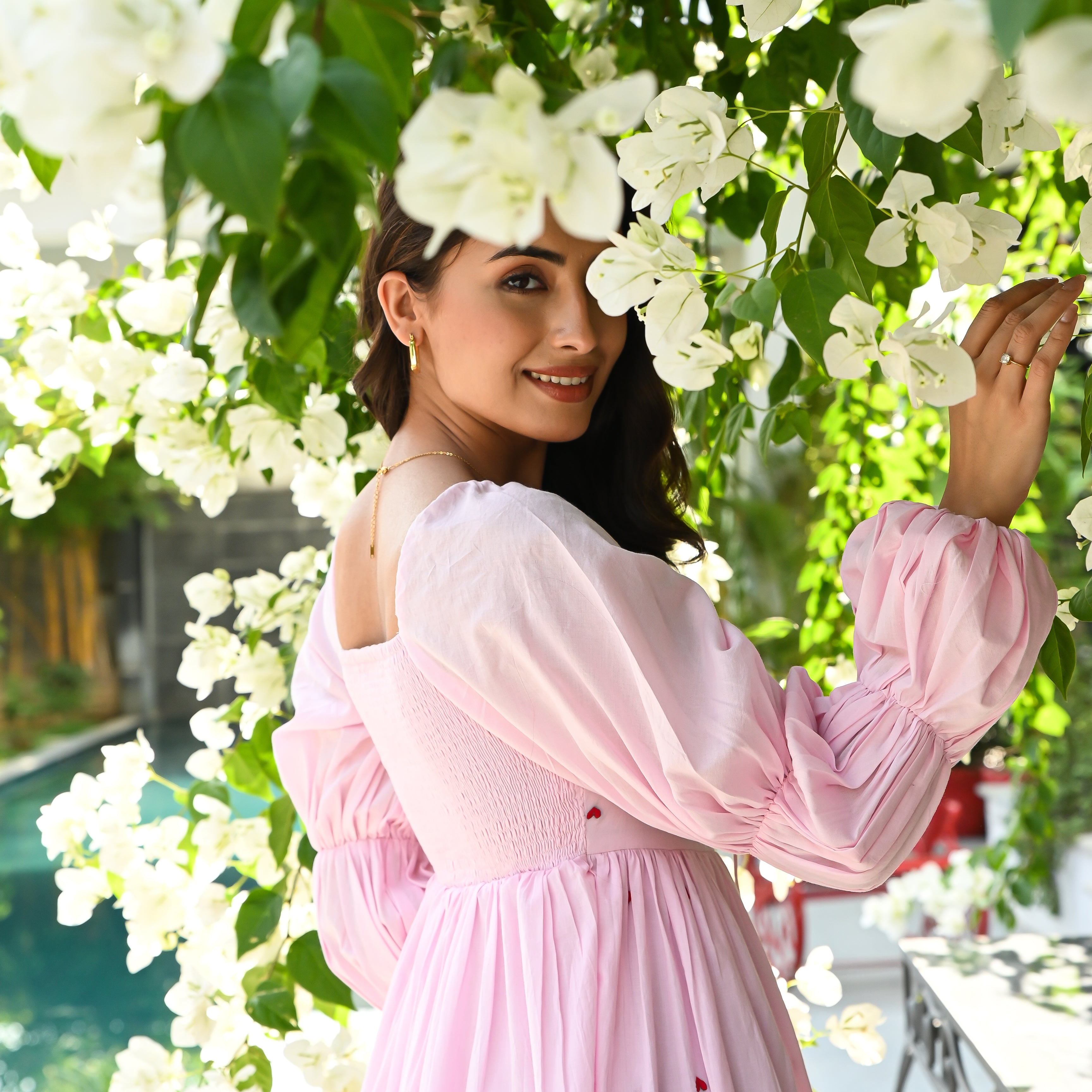 Ballet Heart Cotton Dress