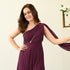 Burgundy Bliss Georgette Jumpsuit