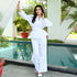 Pure White Delight Co-ord Set
